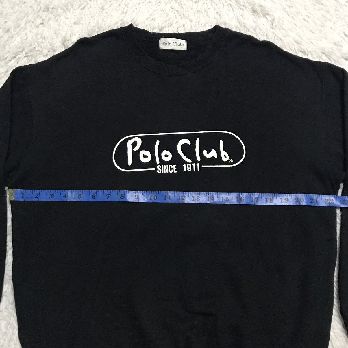 Japanese Brand Vtg polo club sweatshirt big logo Size US L / EU 52-54 / 3 - 7 Thumbnail