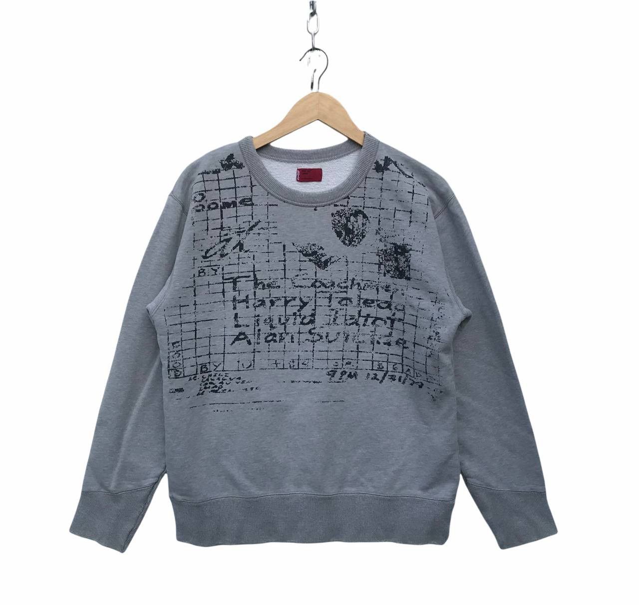 Levis Big Print Distressed Sweatshirt