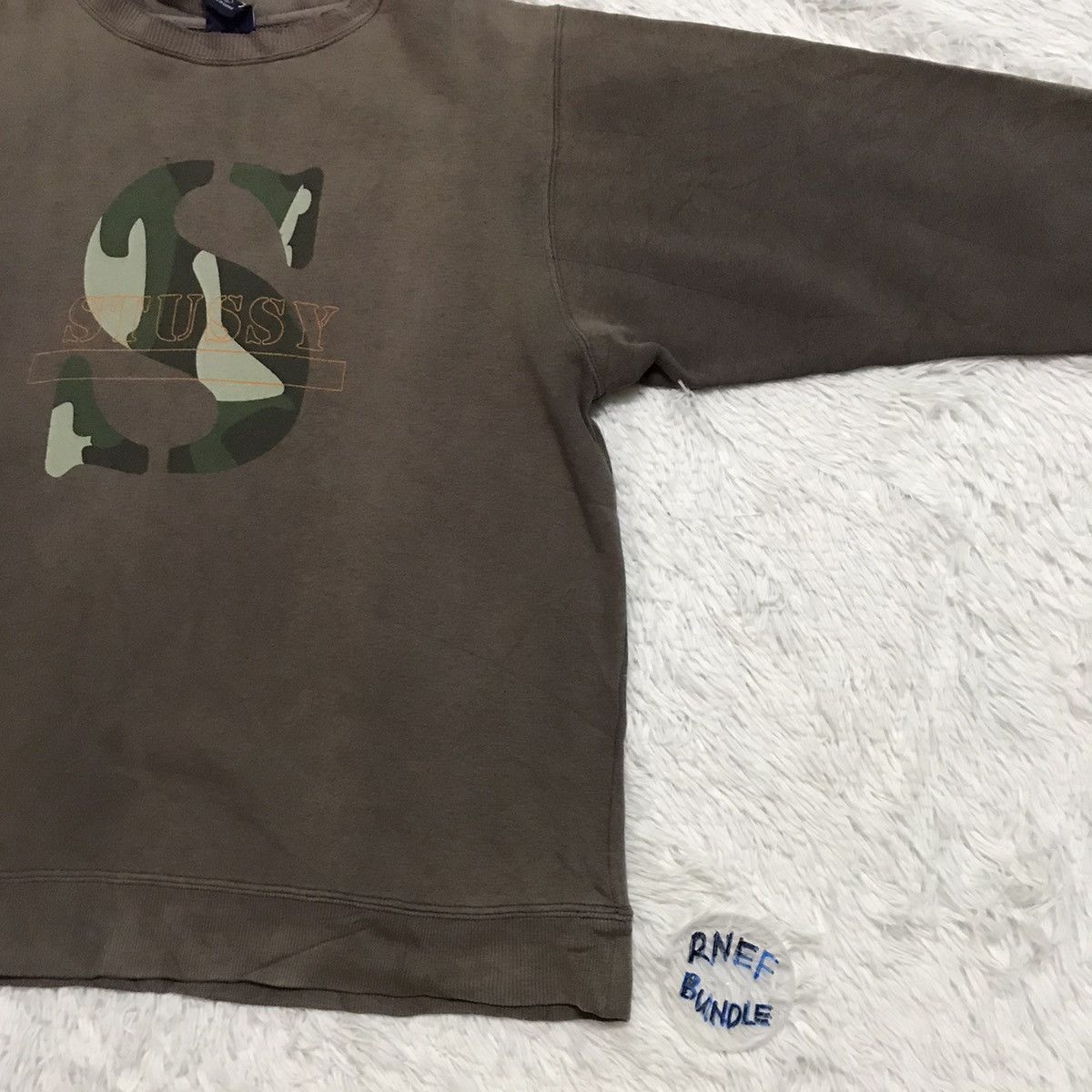 Stussy VINTAGE SUN FADED STUSSY OLD SKOOL SWEATSHIRT Size US S / EU 44-46 / 1 - 3 Thumbnail