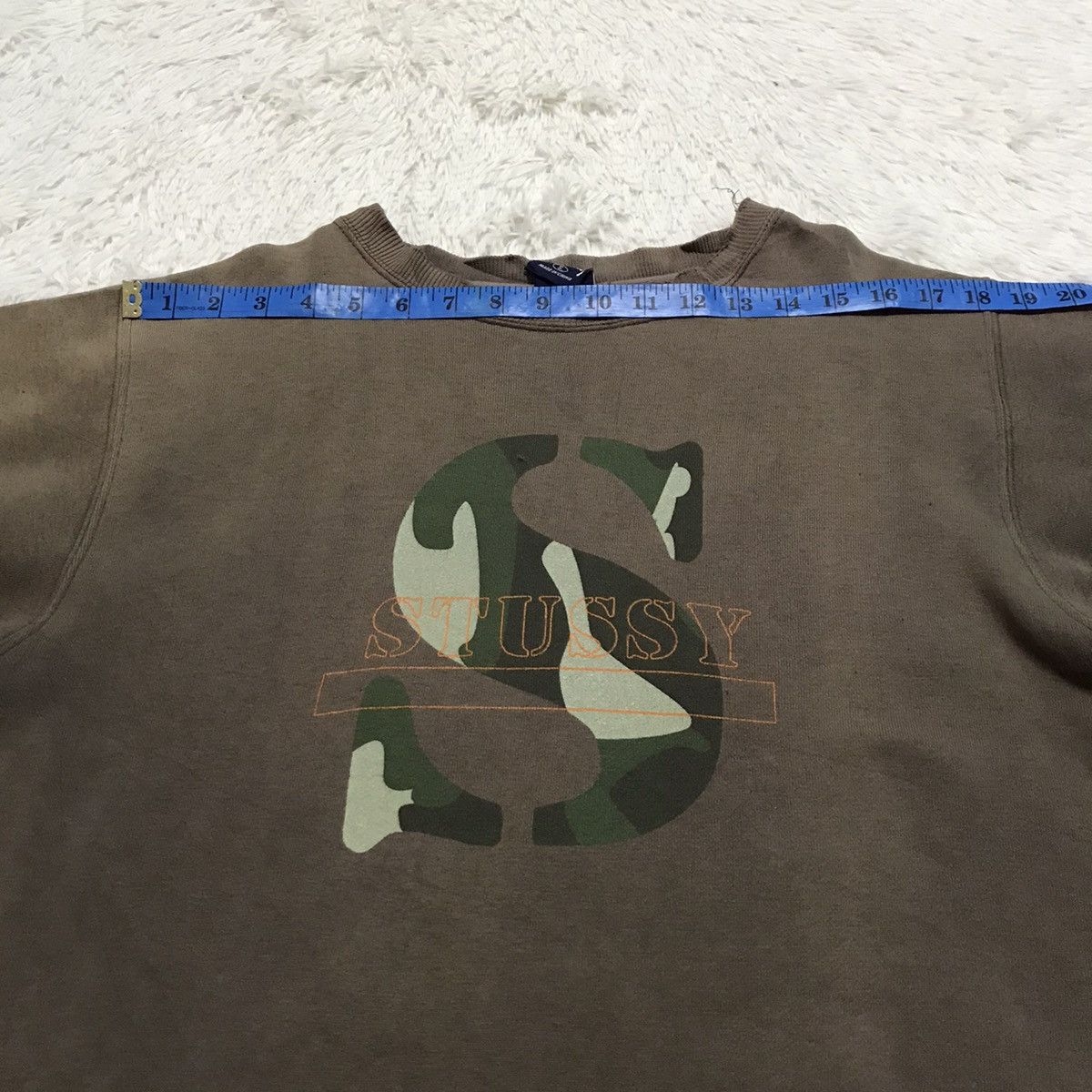 Stussy VINTAGE SUN FADED STUSSY OLD SKOOL SWEATSHIRT Size US S / EU 44-46 / 1 - 13 Thumbnail