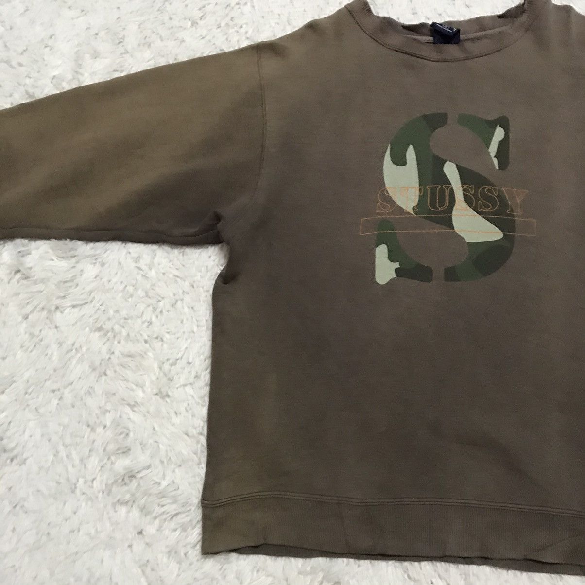 Stussy VINTAGE SUN FADED STUSSY OLD SKOOL SWEATSHIRT Size US S / EU 44-46 / 1 - 4 Thumbnail