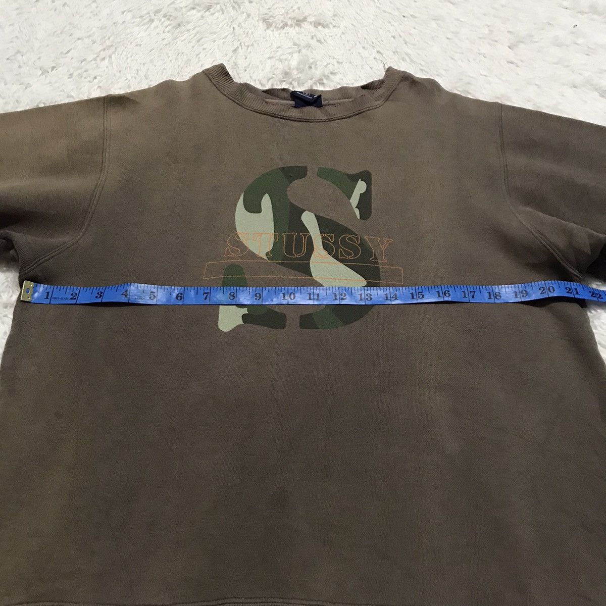 Stussy VINTAGE SUN FADED STUSSY OLD SKOOL SWEATSHIRT Size US S / EU 44-46 / 1 - 12 Thumbnail