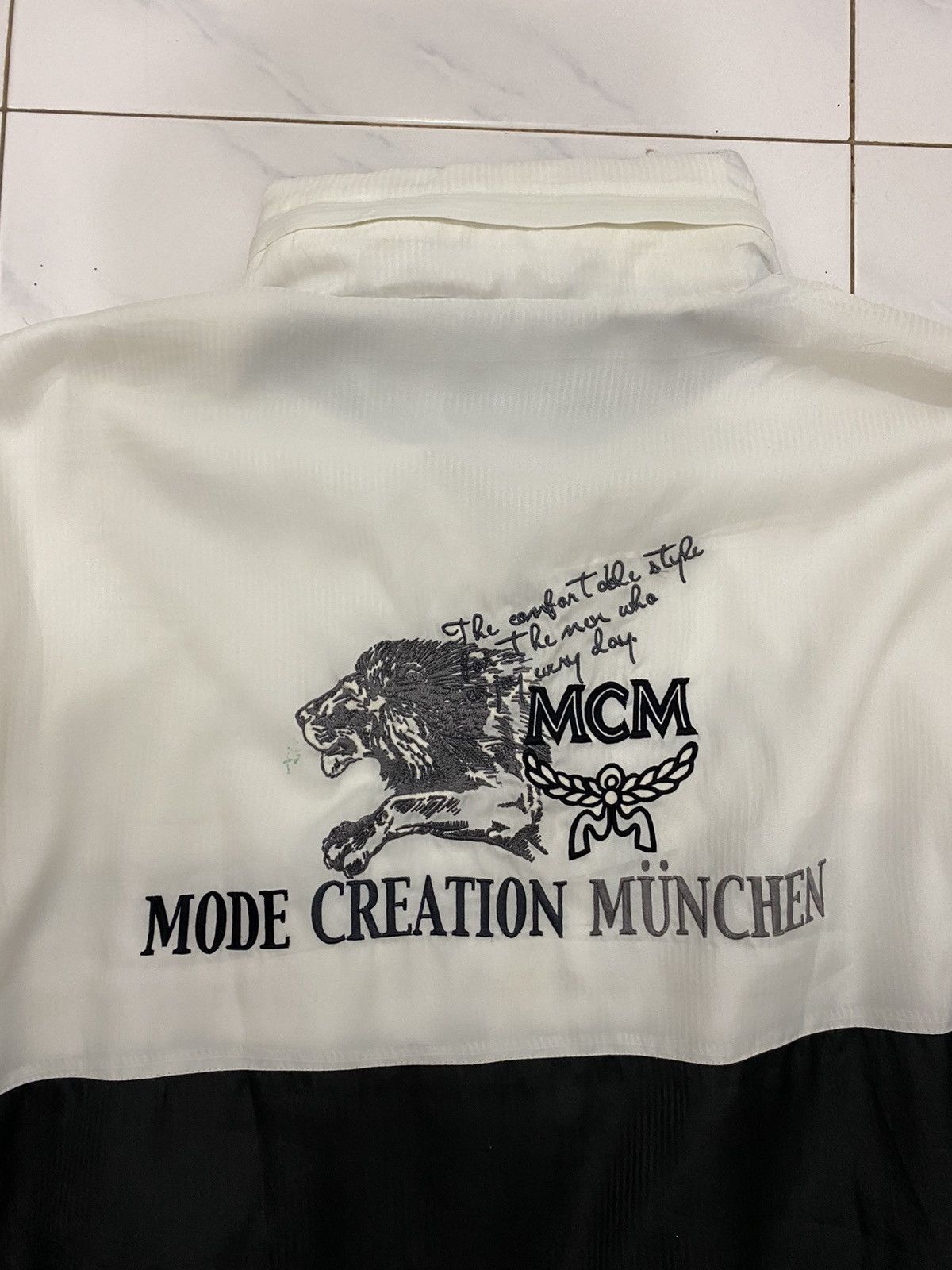 MCM VTG MCM Tape Windbreaker Jacket Size US XL / EU 56 / 4 - 3 Thumbnail