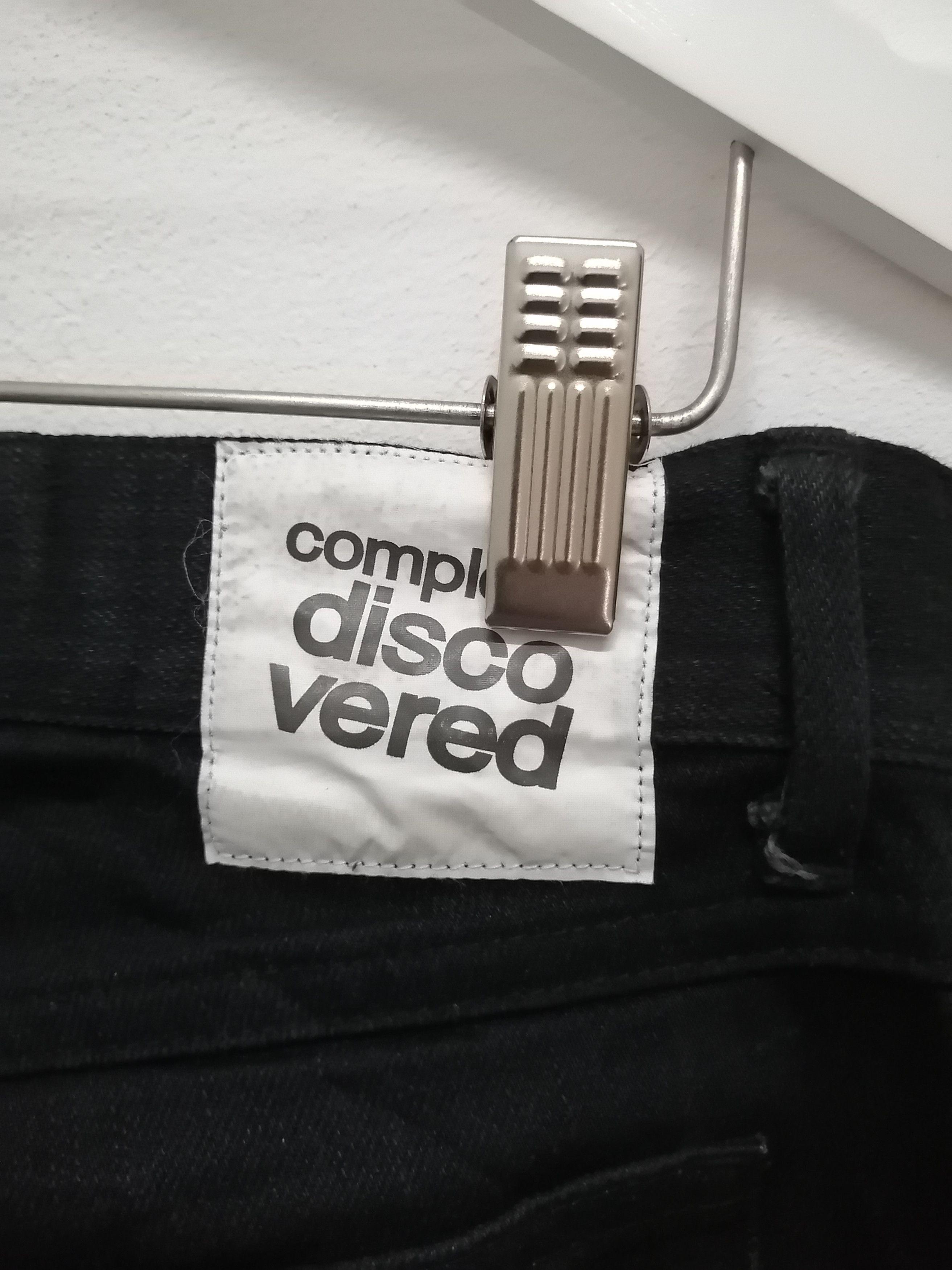 Japanese Brand Japanese COMPLETE DISCOVERED Nice Design Black Jeans Size US 32 / EU 48 - 4 Thumbnail