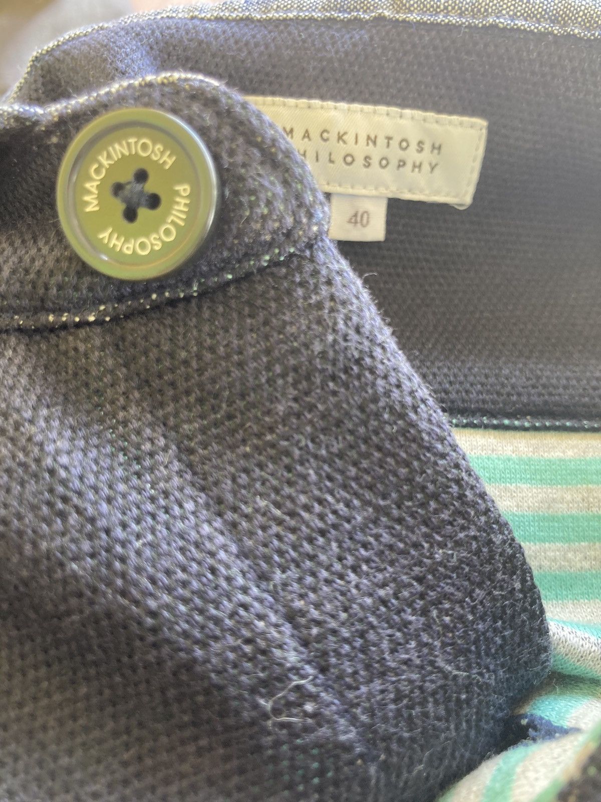 Mackintosh Markintosh Philosophy Button Up Hoodie Jacket Size US M / EU 48-50 / 2 - 6 Thumbnail