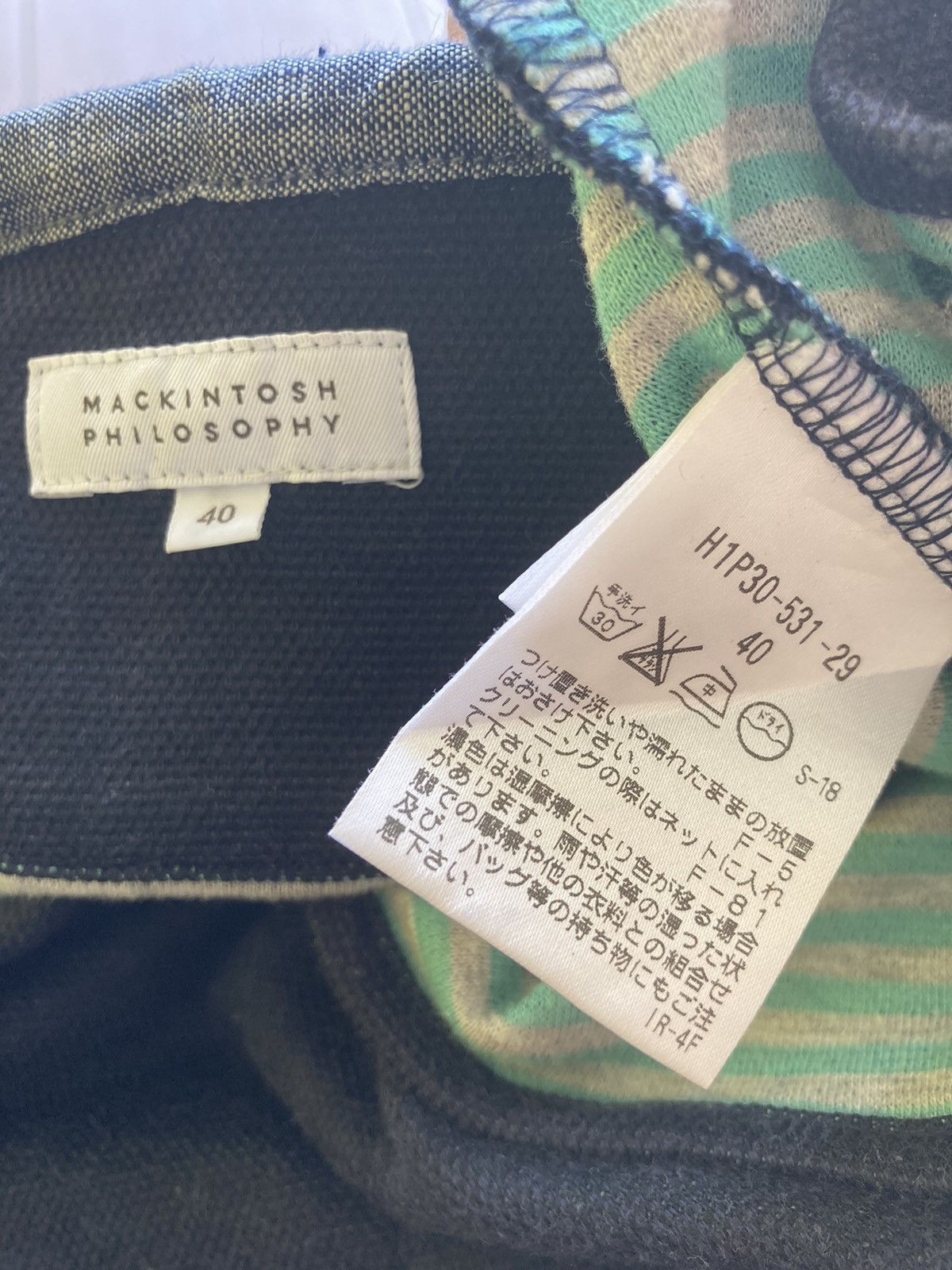 Mackintosh Markintosh Philosophy Button Up Hoodie Jacket Size US M / EU 48-50 / 2 - 7 Thumbnail