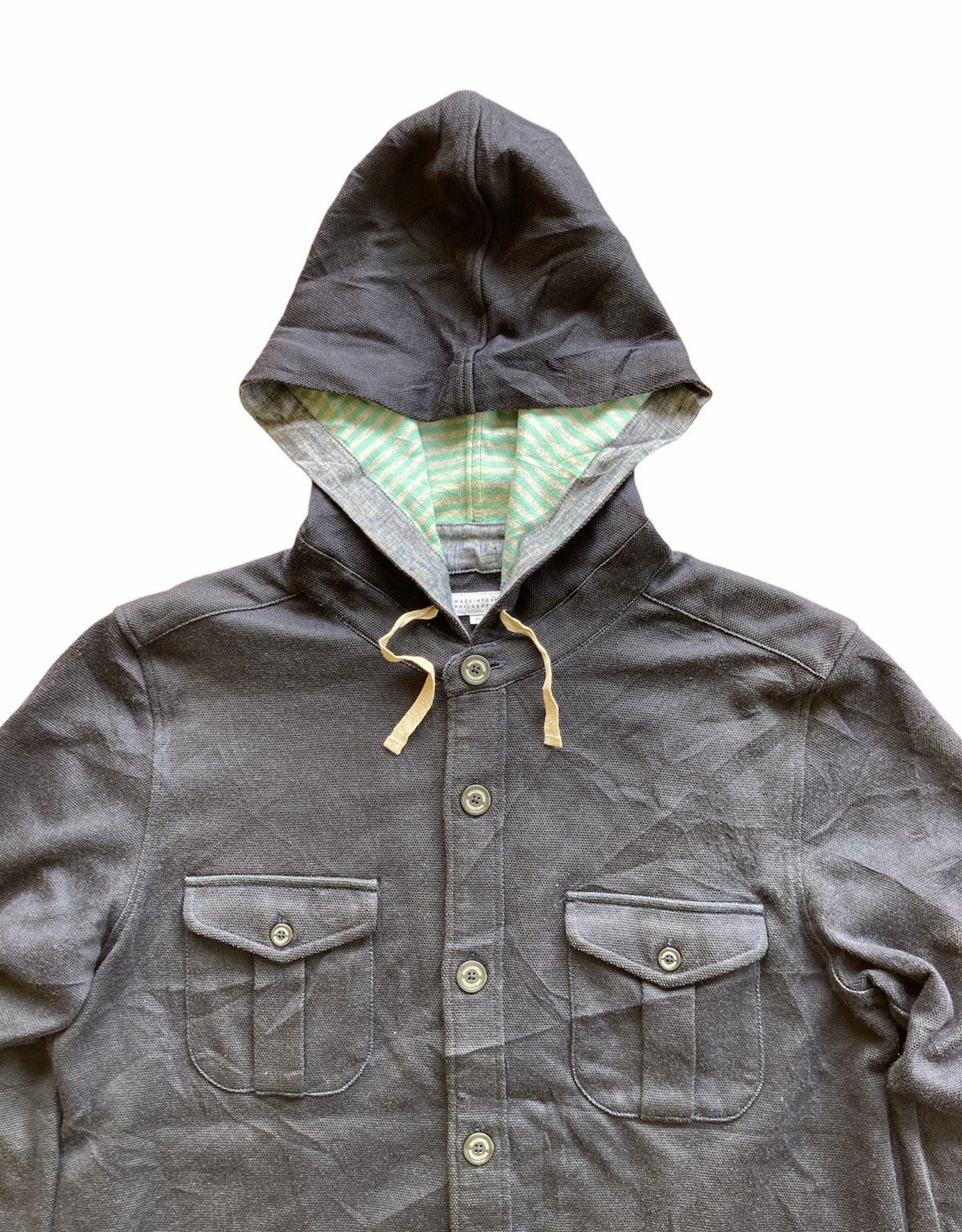 Mackintosh Markintosh Philosophy Button Up Hoodie Jacket Size US M / EU 48-50 / 2 - 3 Thumbnail