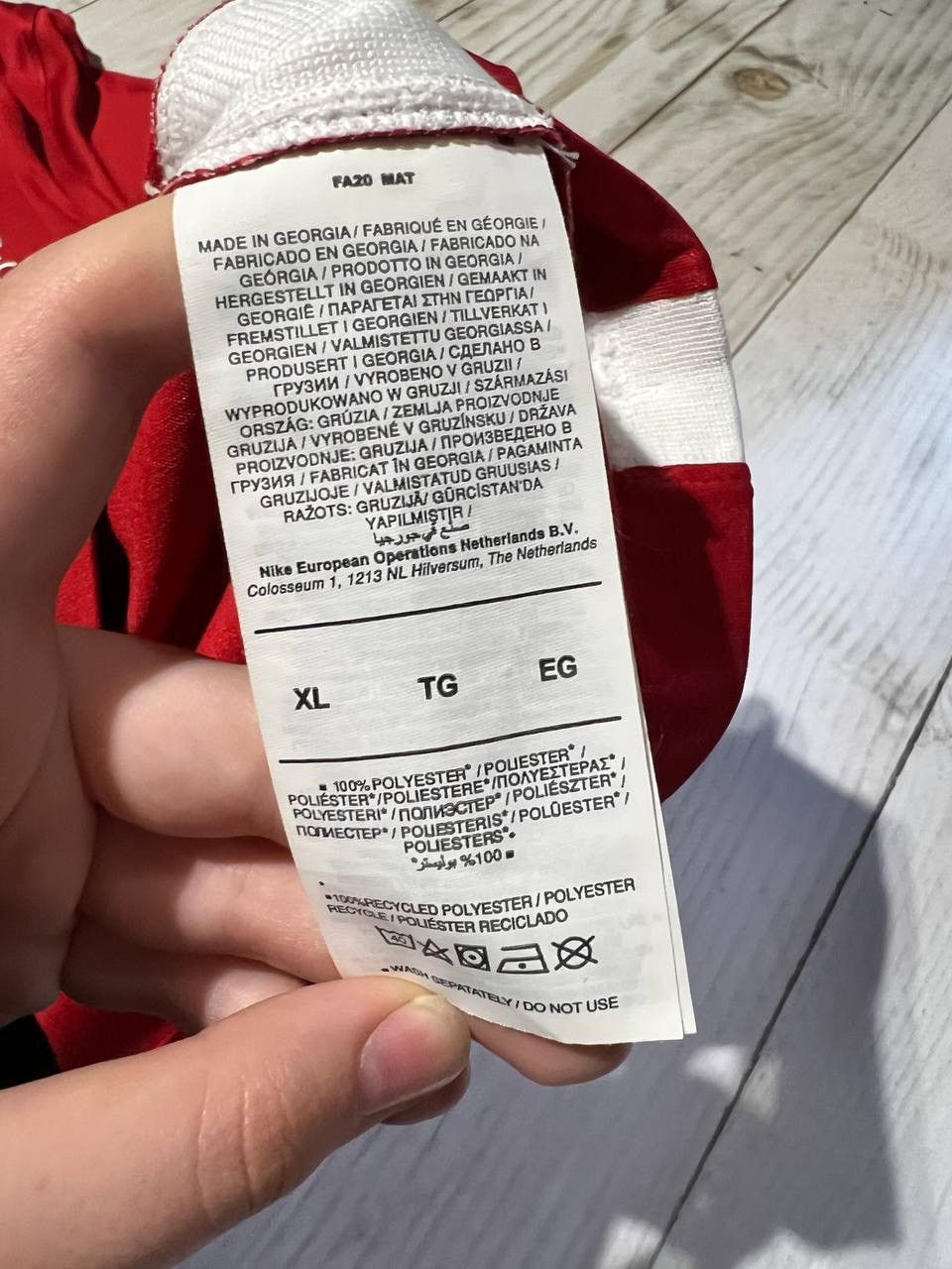 Nike Nike Liverpool 2020 2021 Home Football Shirt Soccer Jersey Size US XL / EU 56 / 4 - 8 Thumbnail