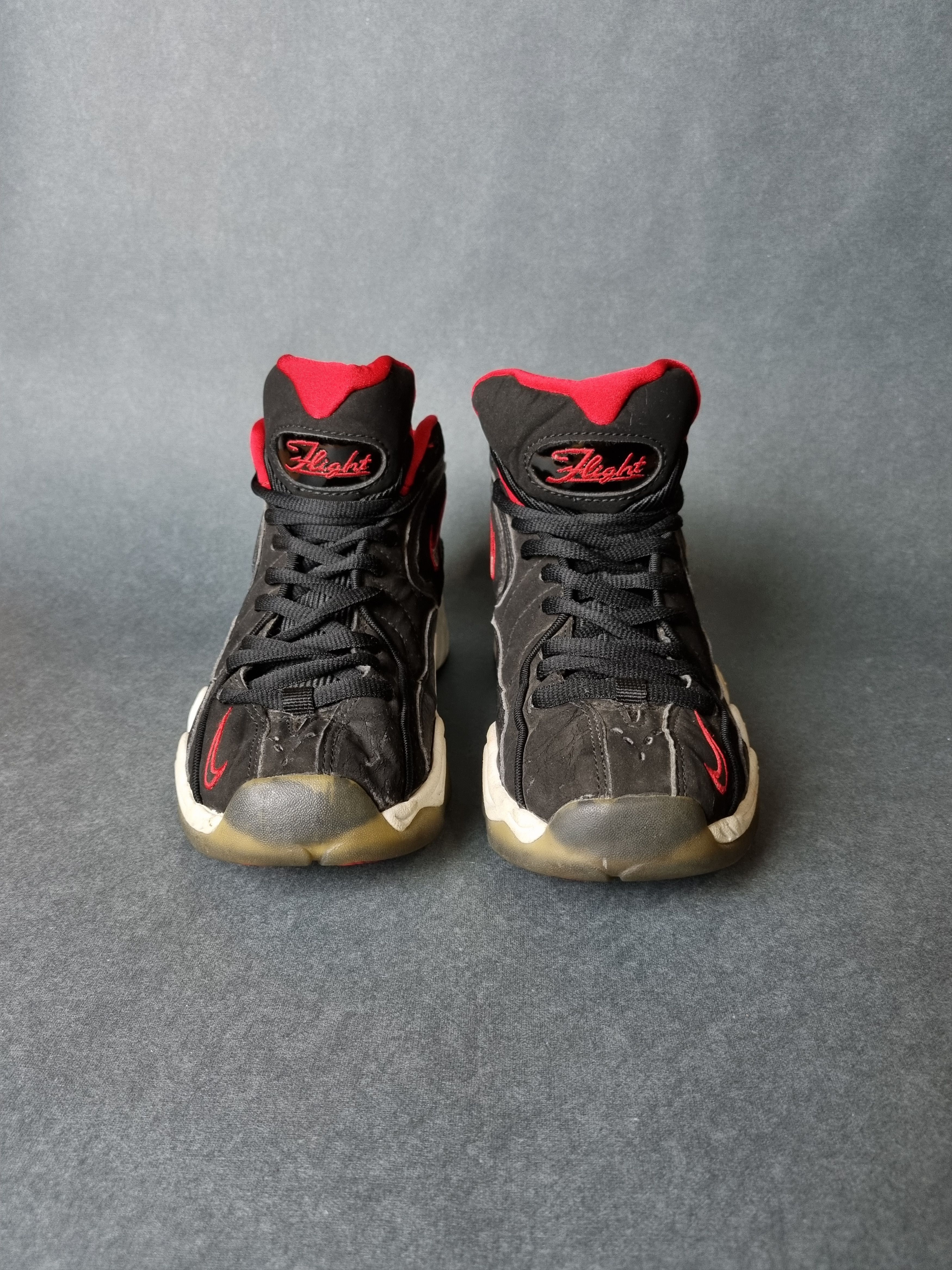 Nike 1997 Nike Air Winged Flight Black / White Varsity Red Size US 8.5 / EU 41-42 - 15 Thumbnail