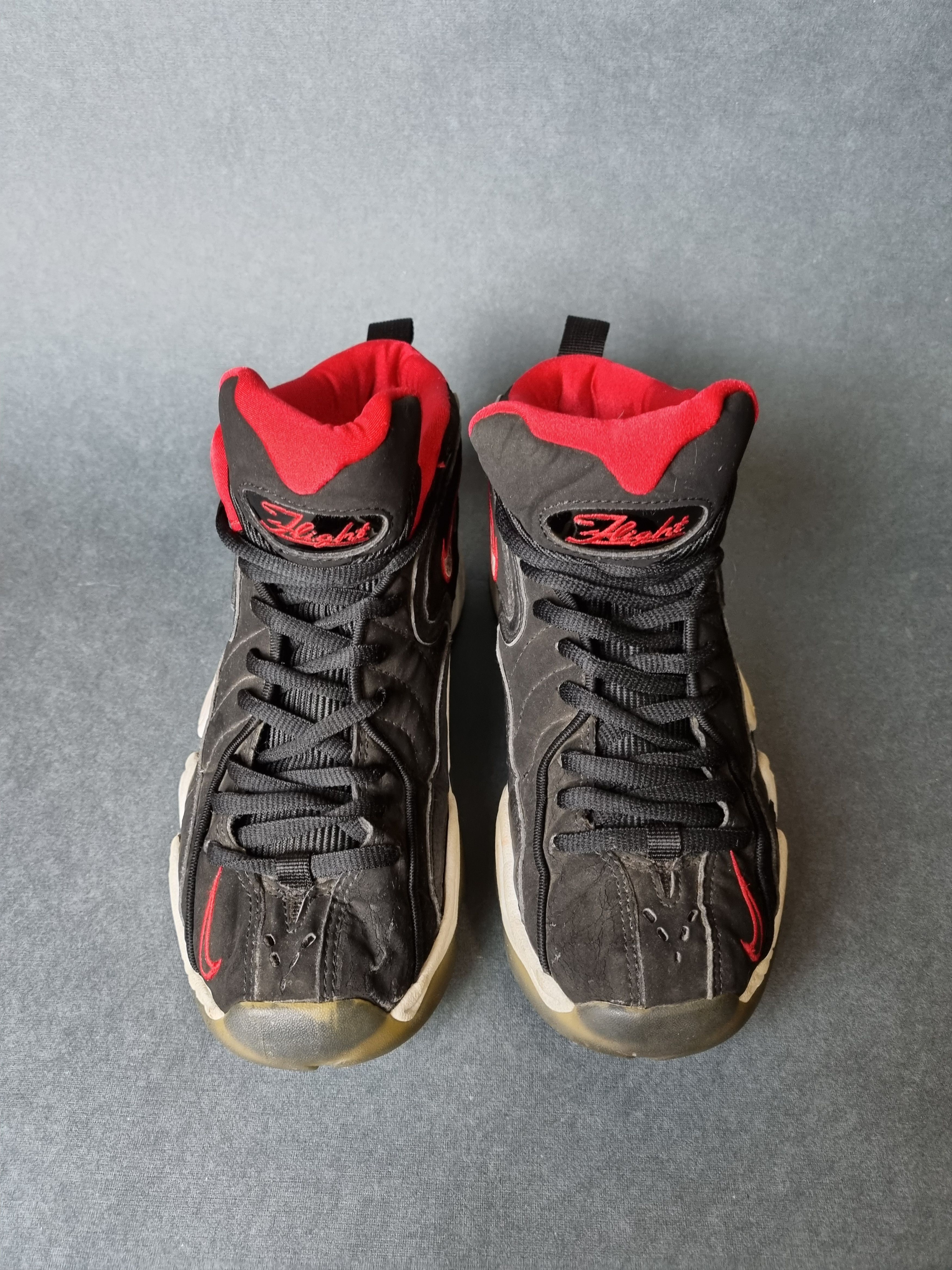 Nike 1997 Nike Air Winged Flight Black / White Varsity Red Size US 8.5 / EU 41-42 - 16 Thumbnail
