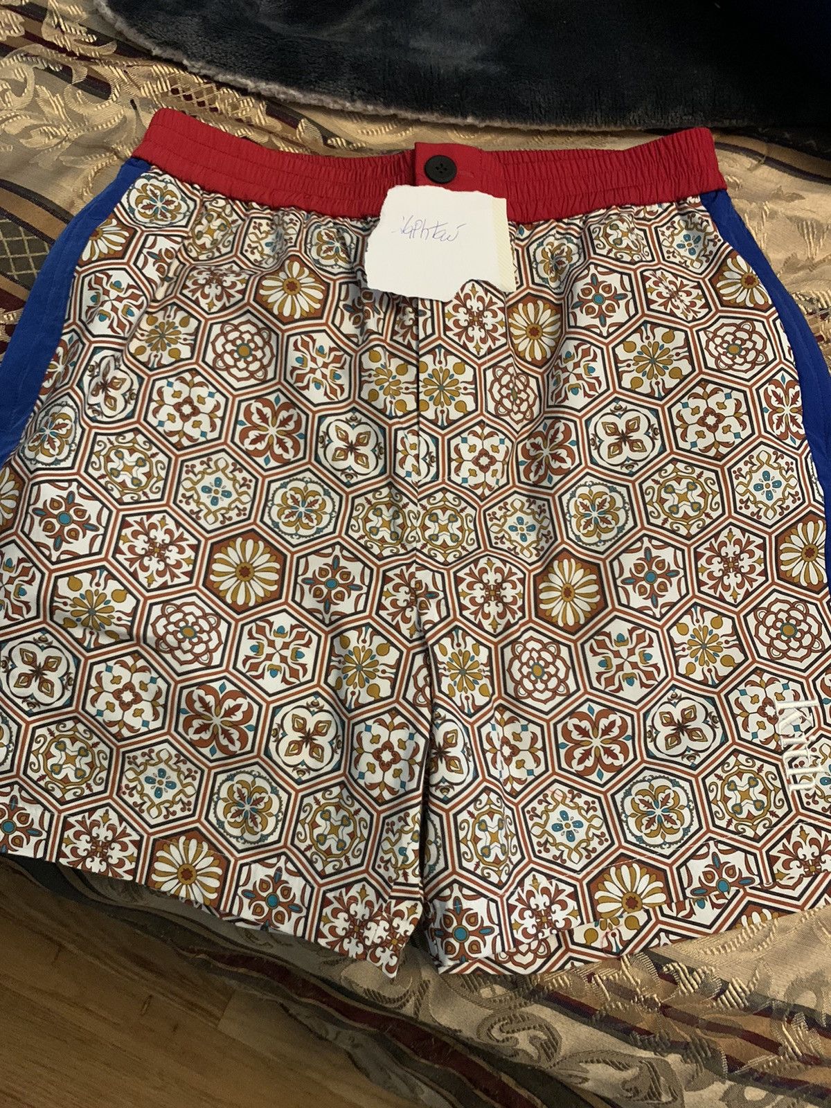 Kith 2020 Kith Tile Print Shorts w/ Side Panel Size US 28 / EU 44 - 1 Thumbnail