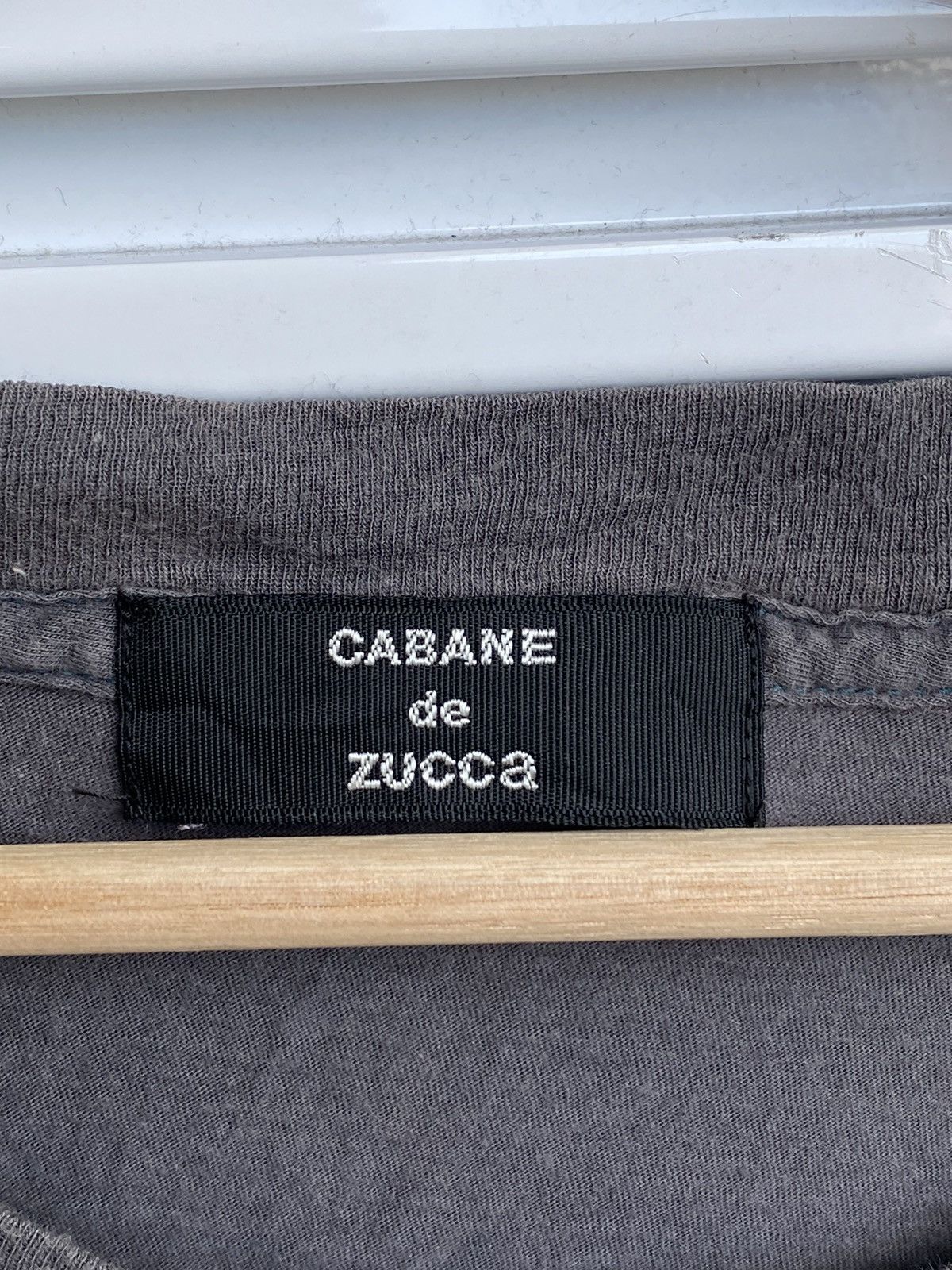 CABANE de ZUCCa × Issey Miyake × Japanese Brand Vintage Issey Miyake Cabane De Zucca Tees Size US M / EU 48-50 / 2 - 4 Thumbnail