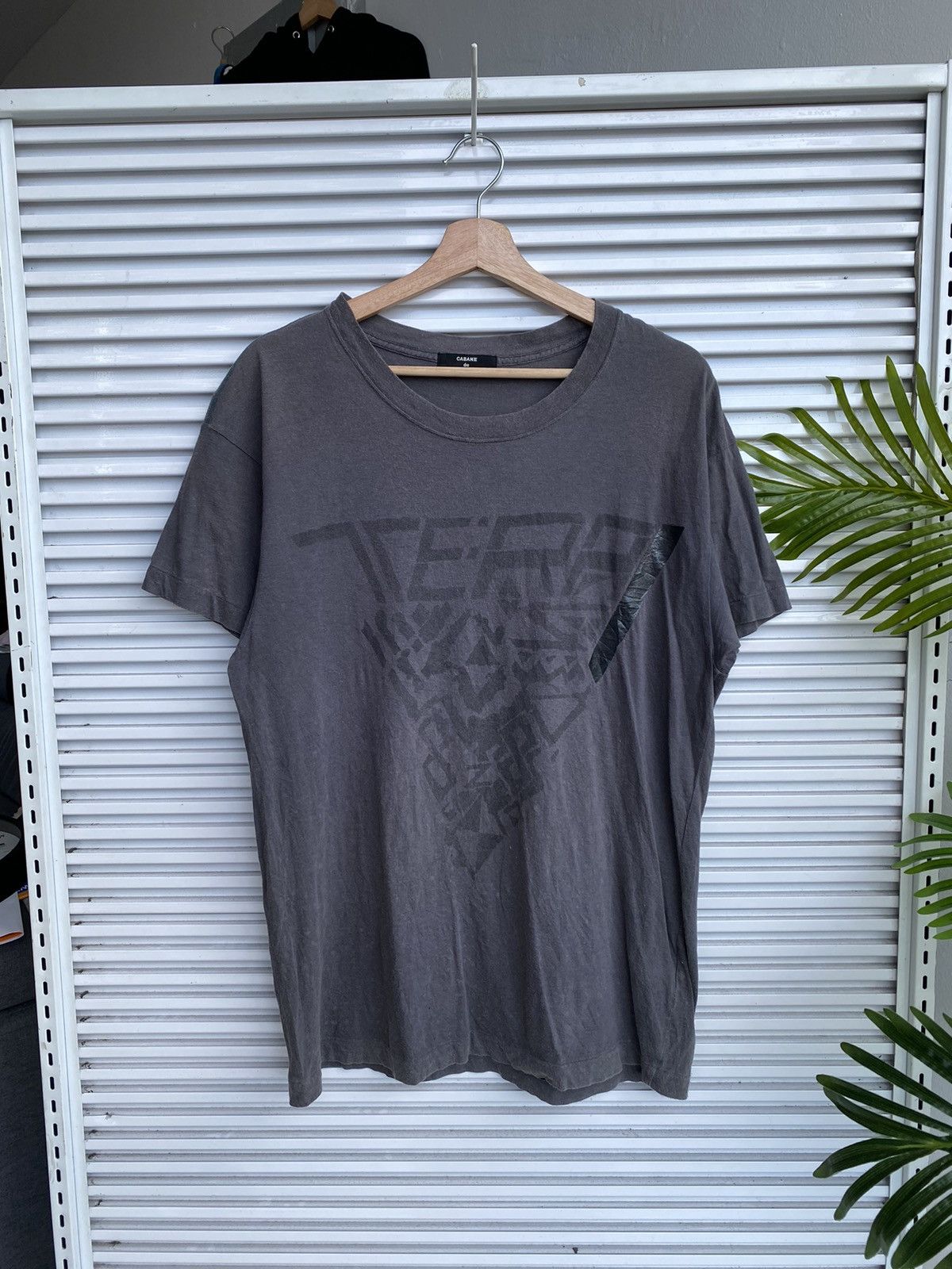 CABANE de ZUCCa × Issey Miyake × Japanese Brand Vintage Issey Miyake Cabane De Zucca Tees Size US M / EU 48-50 / 2 - 1 Thumbnail