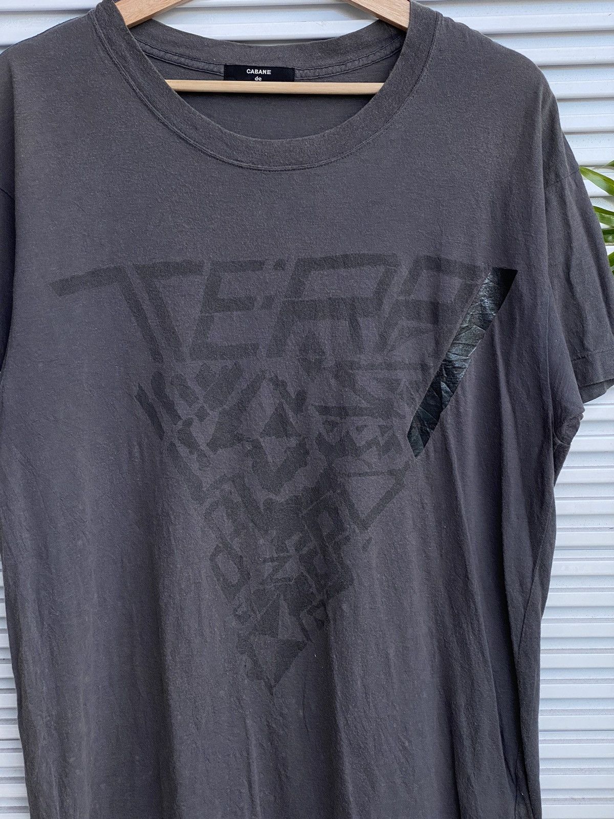 CABANE de ZUCCa × Issey Miyake × Japanese Brand Vintage Issey Miyake Cabane De Zucca Tees Size US M / EU 48-50 / 2 - 2 Thumbnail