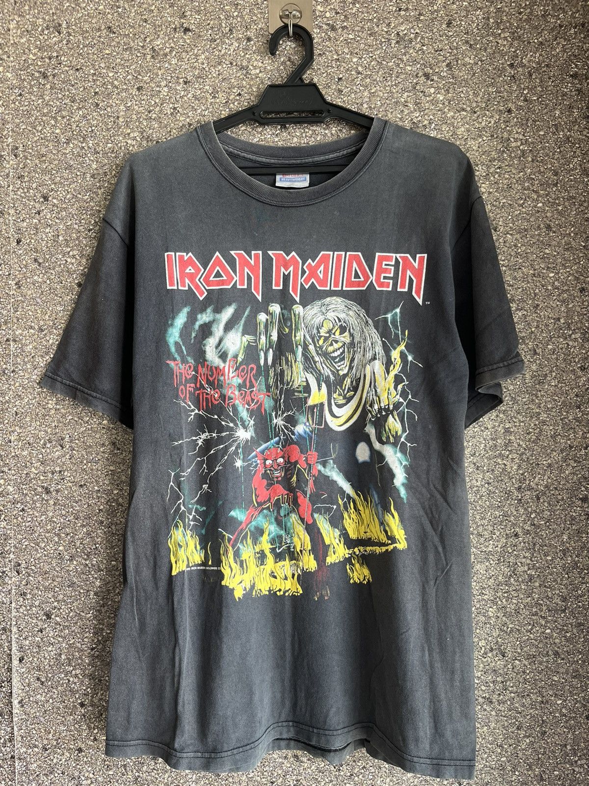 Vintage Iron maiden ft22 Size US M / EU 48-50 / 2 - 1 Thumbnail