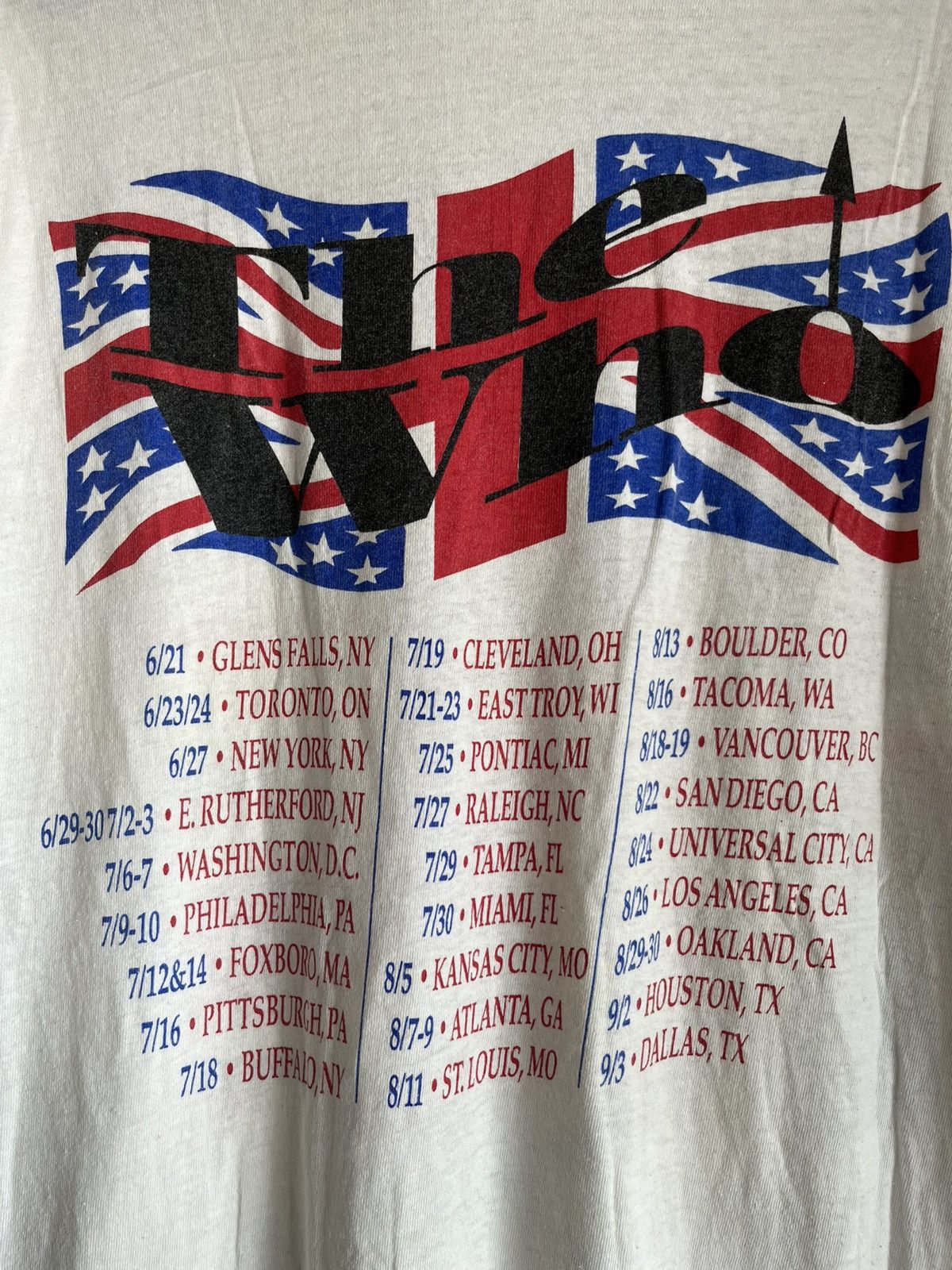 Vintage The who ft22 Size US XL / EU 56 / 4 - 5 Thumbnail