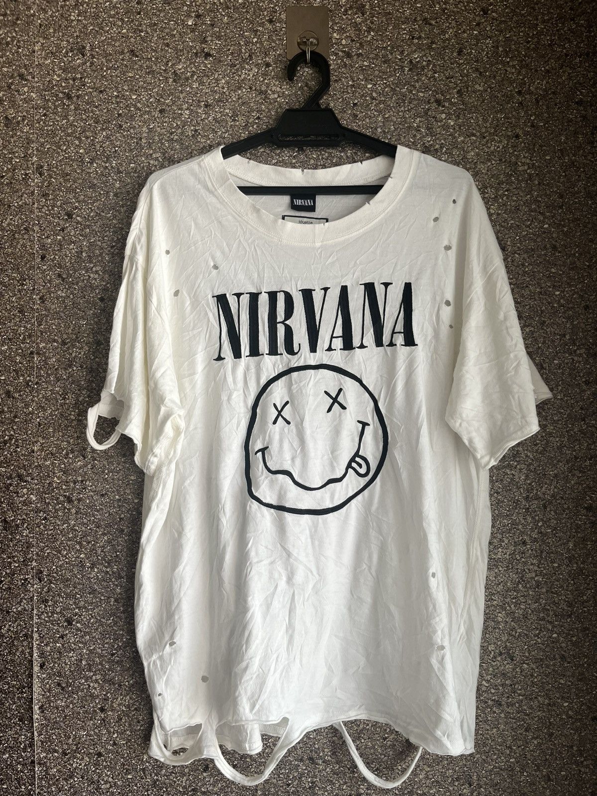 image of Vintage Nirvana Ft20 in White, Men's (Size XL)