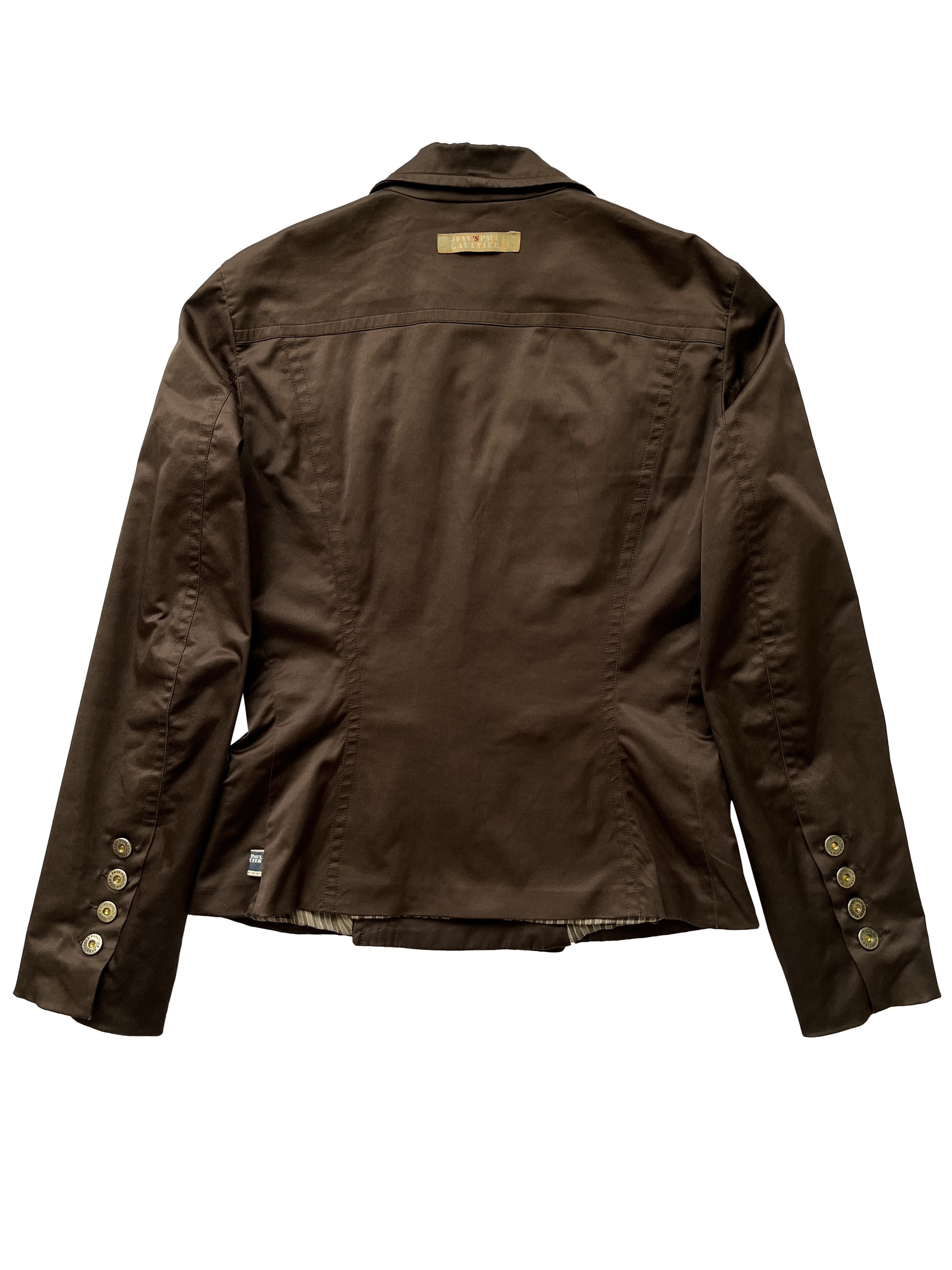Jean Paul Gaultier ⚡️QUICK SALE⚡️Jean Paul Gaultier Brown Double Breast Blazer Size M / US 6-8 / IT 42-44 - 2 Thumbnail