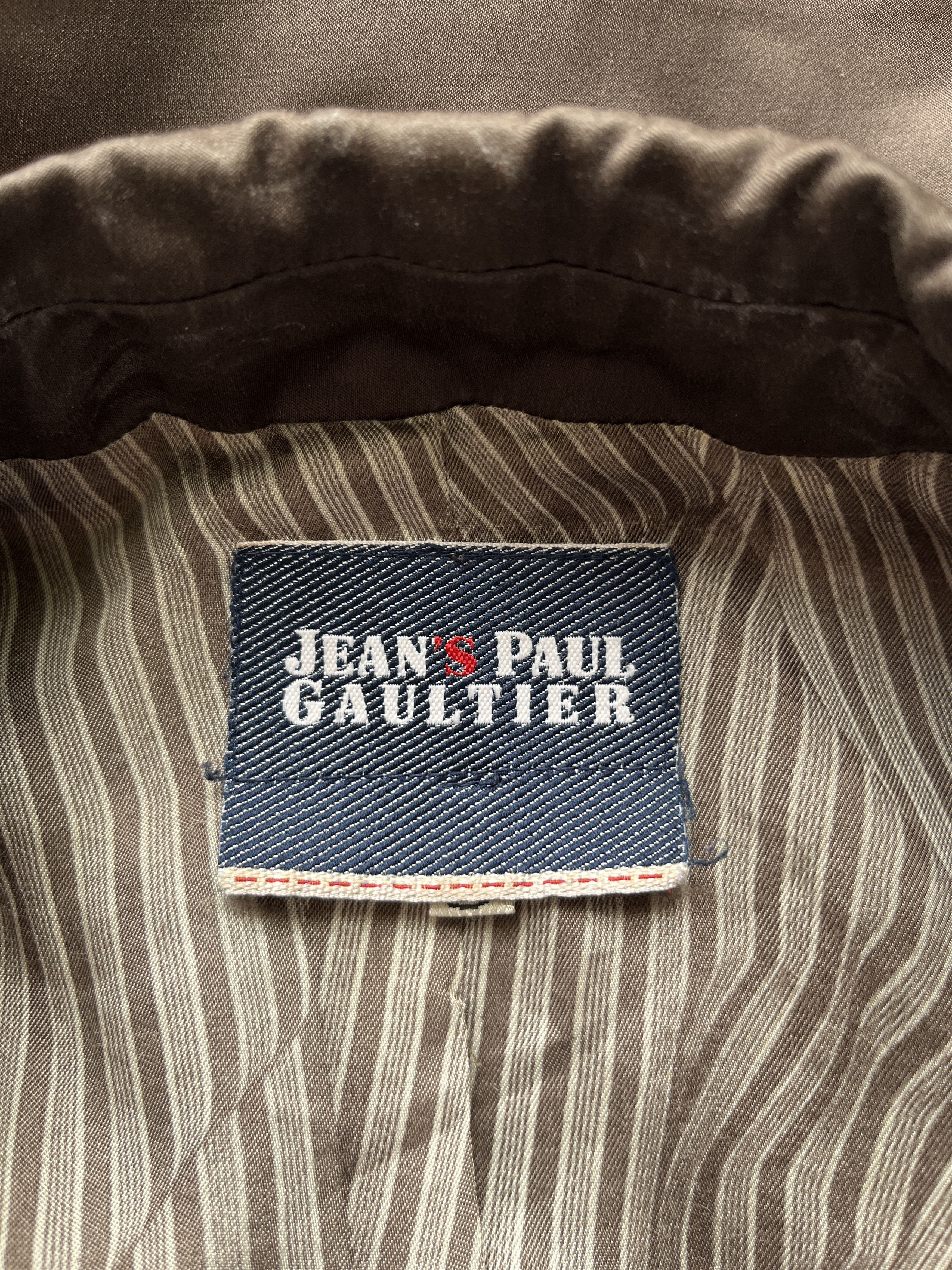 Jean Paul Gaultier ⚡️QUICK SALE⚡️Jean Paul Gaultier Brown Double Breast Blazer Size M / US 6-8 / IT 42-44 - 3 Thumbnail
