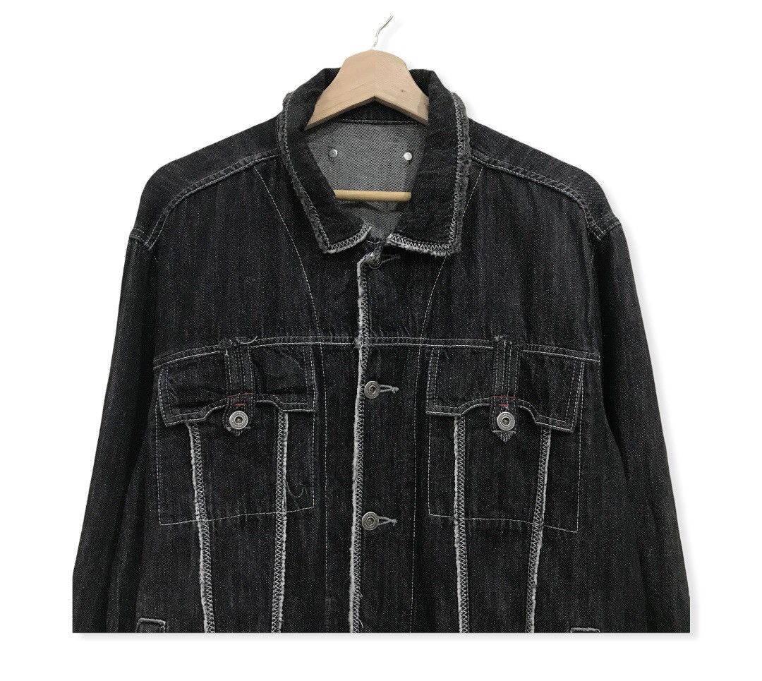 Japanese Brand Japanese Brand Barassi Milano Denim Jacket Size US L / EU 52-54 / 3 - 2 Thumbnail