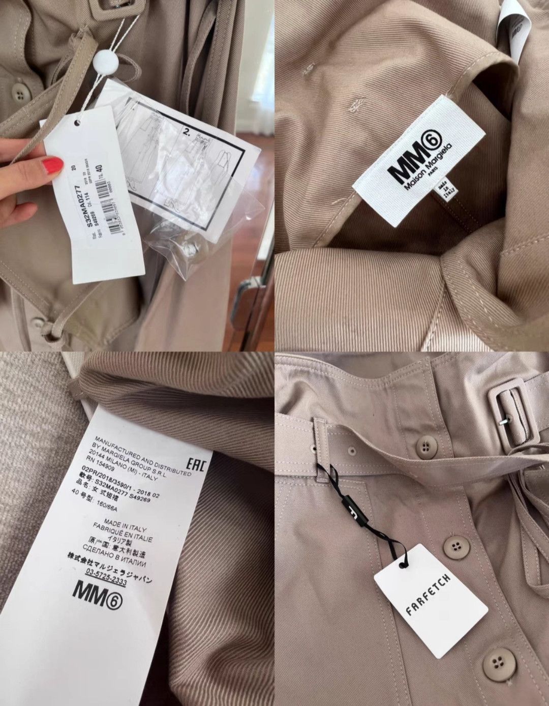 Maison Margiela MM6 maison margiela's new high-rise umbrella cotton skirt Size S / US 4 / IT 40 - 6 Thumbnail
