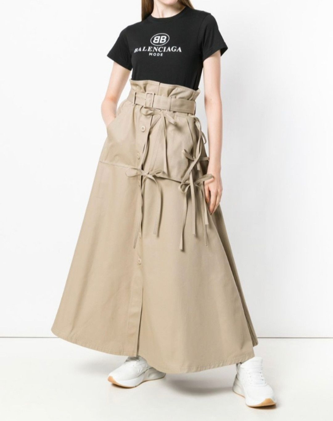 Maison Margiela MM6 maison margiela's new high-rise umbrella cotton skirt Size S / US 4 / IT 40 - 1 Thumbnail