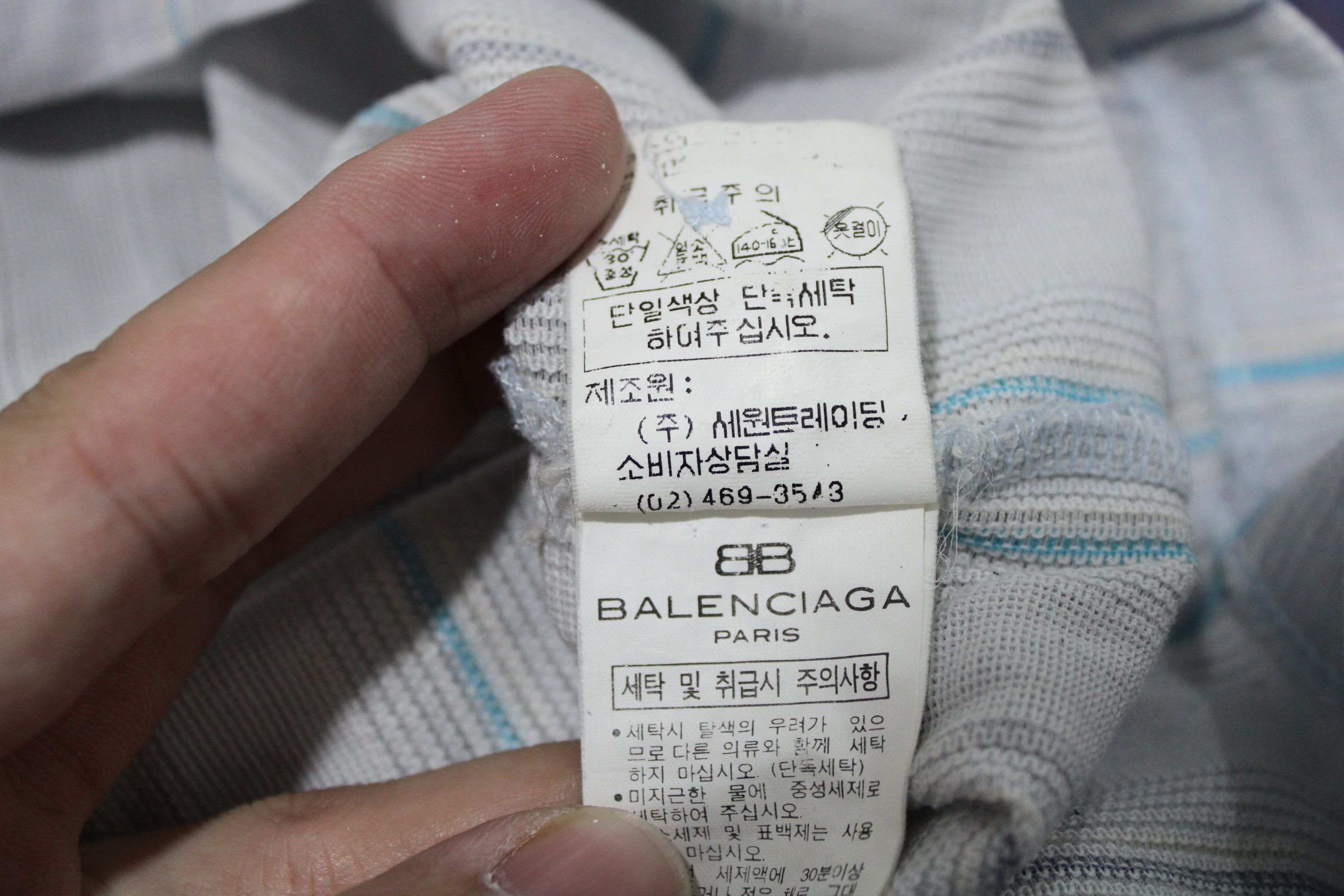 Balenciaga Vintage Y2K Balenciaga Golf Long Sleeve Polo Size US M / EU 48-50 / 2 - 7 Thumbnail