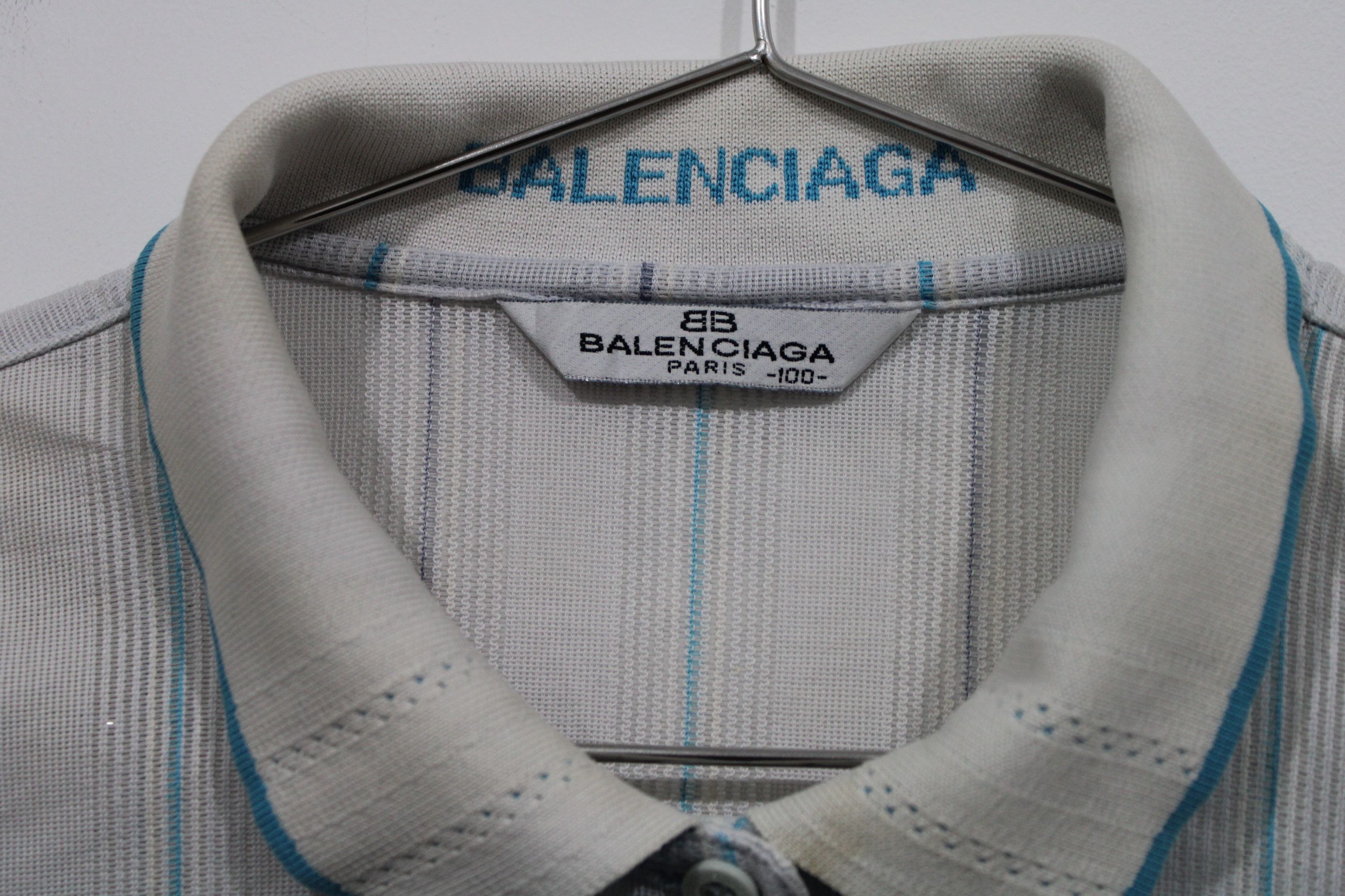 Balenciaga Vintage Y2K Balenciaga Golf Long Sleeve Polo Size US M / EU 48-50 / 2 - 3 Thumbnail