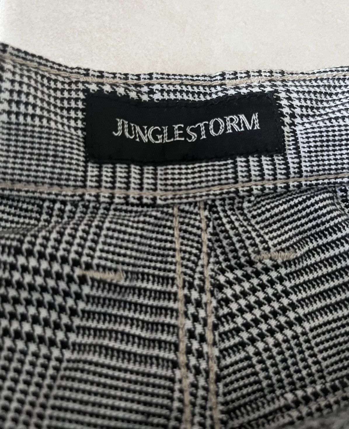 Japanese Brand JungleStorm Japan Checkered Baker Pants Size US 33 - 6 Thumbnail