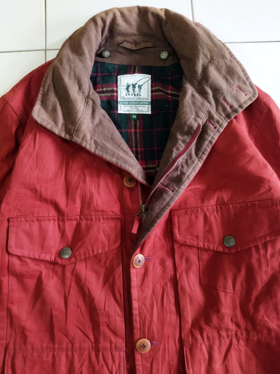 Henry Cotton's Vintage Henry Cottons Jacket Size US L / EU 52-54 / 3 - 6 Thumbnail