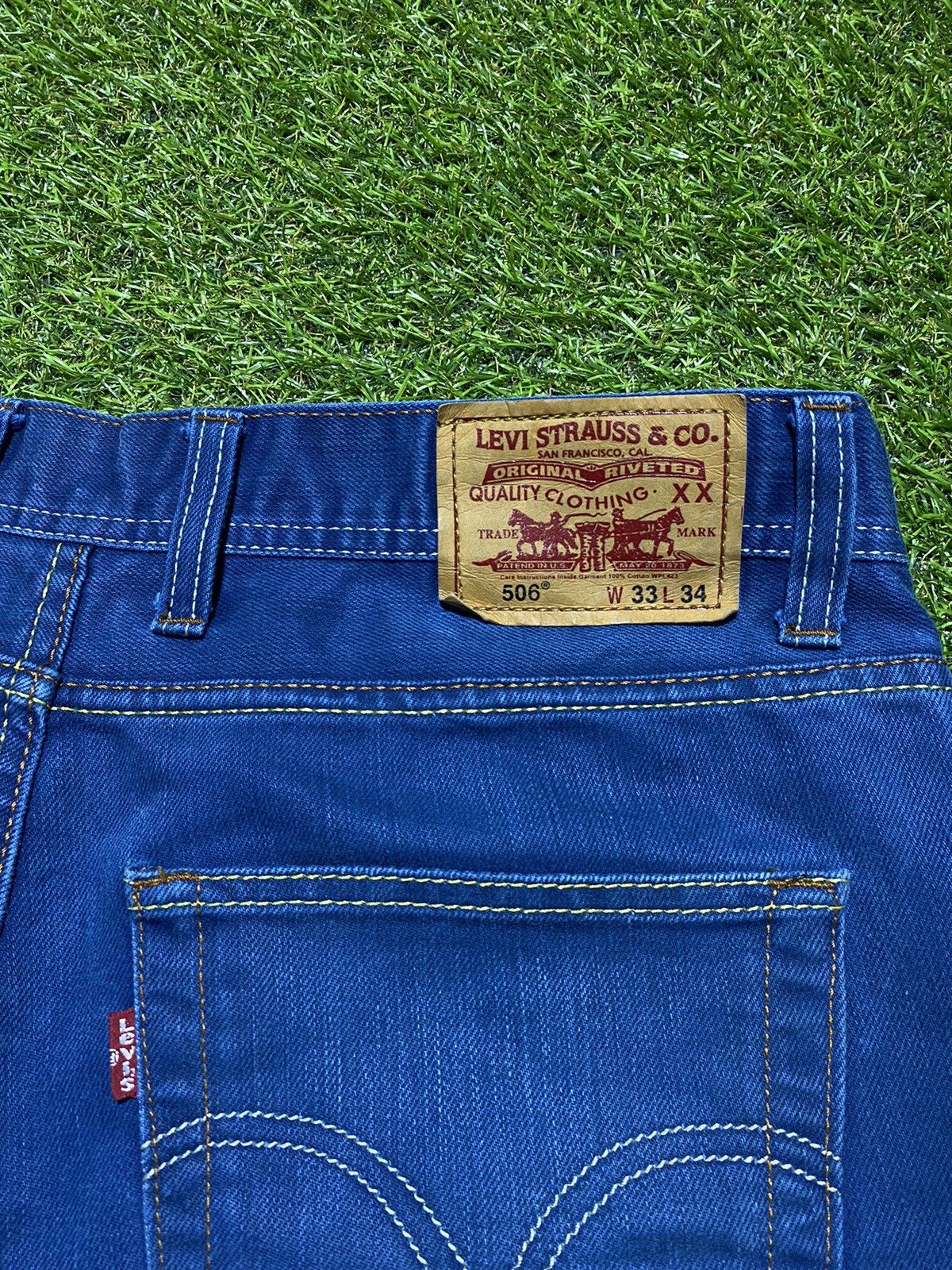 Levi's Vintage 90s Levi’s denim 506 streetwear style size 33x34 Size US 33 - 3 Thumbnail