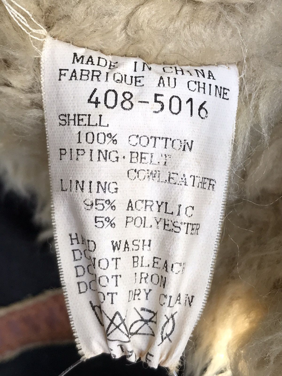 American Rag American Rag Cie B-3 Style Sherpa Lining Jacket Size US XS / EU 42 / 0 - 14 Thumbnail