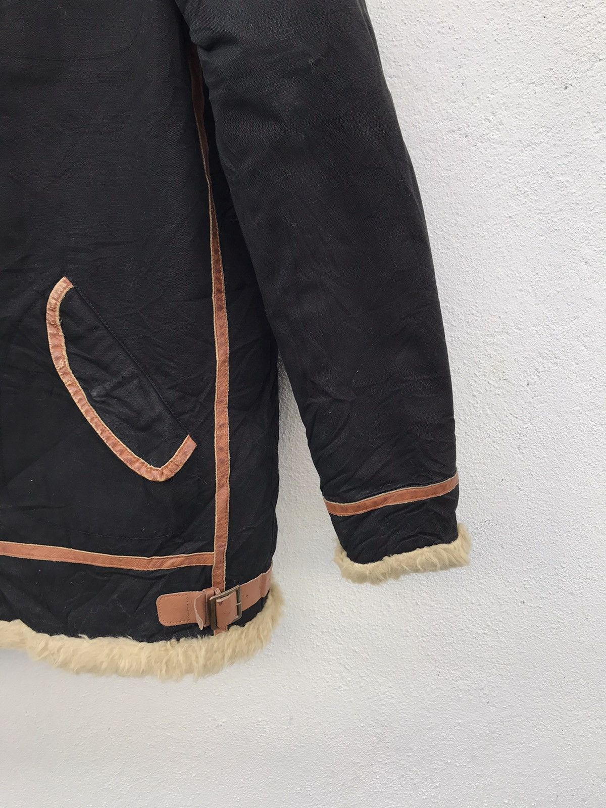 American Rag American Rag Cie B-3 Style Sherpa Lining Jacket Size US XS / EU 42 / 0 - 5 Thumbnail