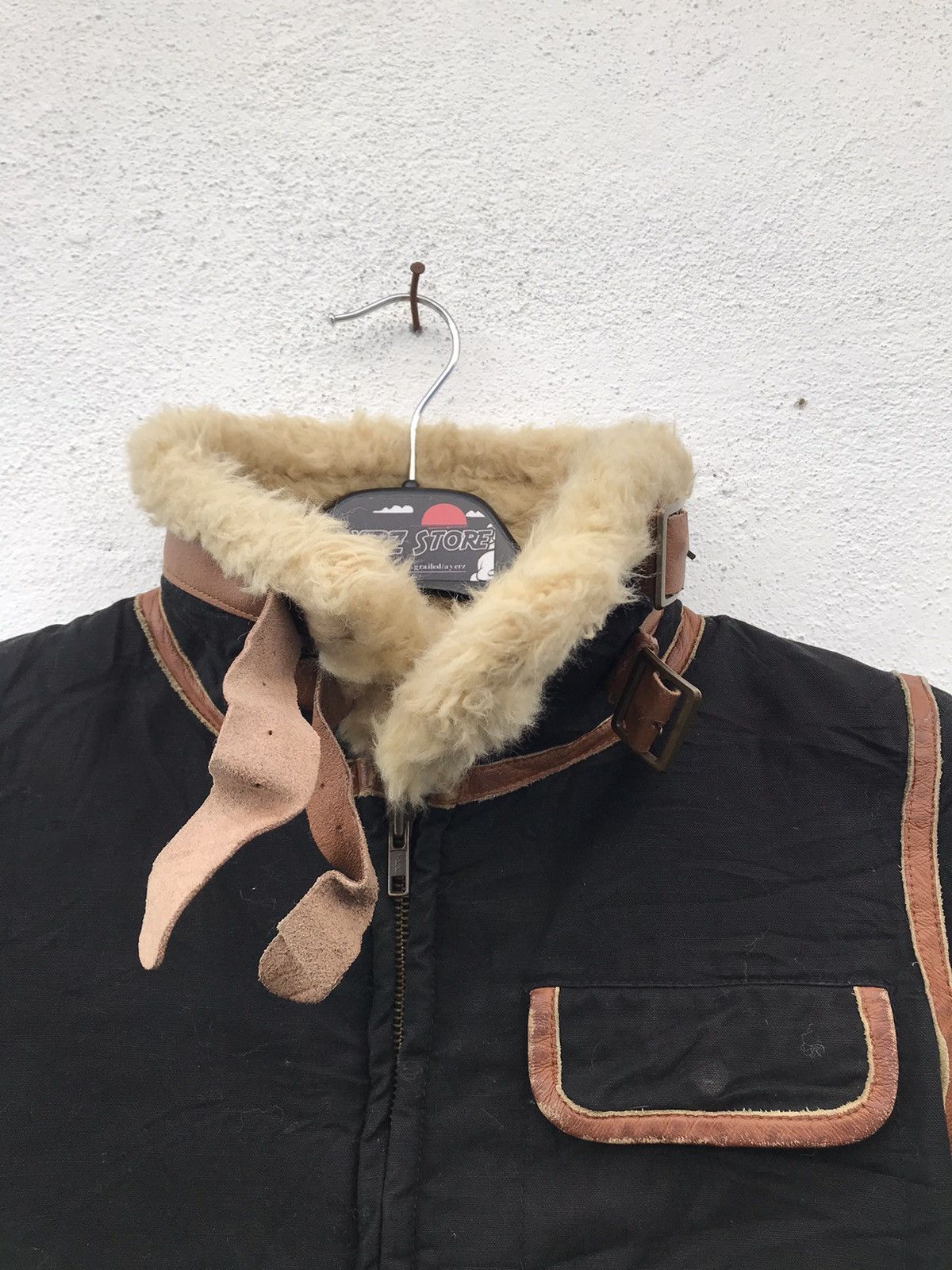 American Rag American Rag Cie B-3 Style Sherpa Lining Jacket Size US XS / EU 42 / 0 - 6 Thumbnail