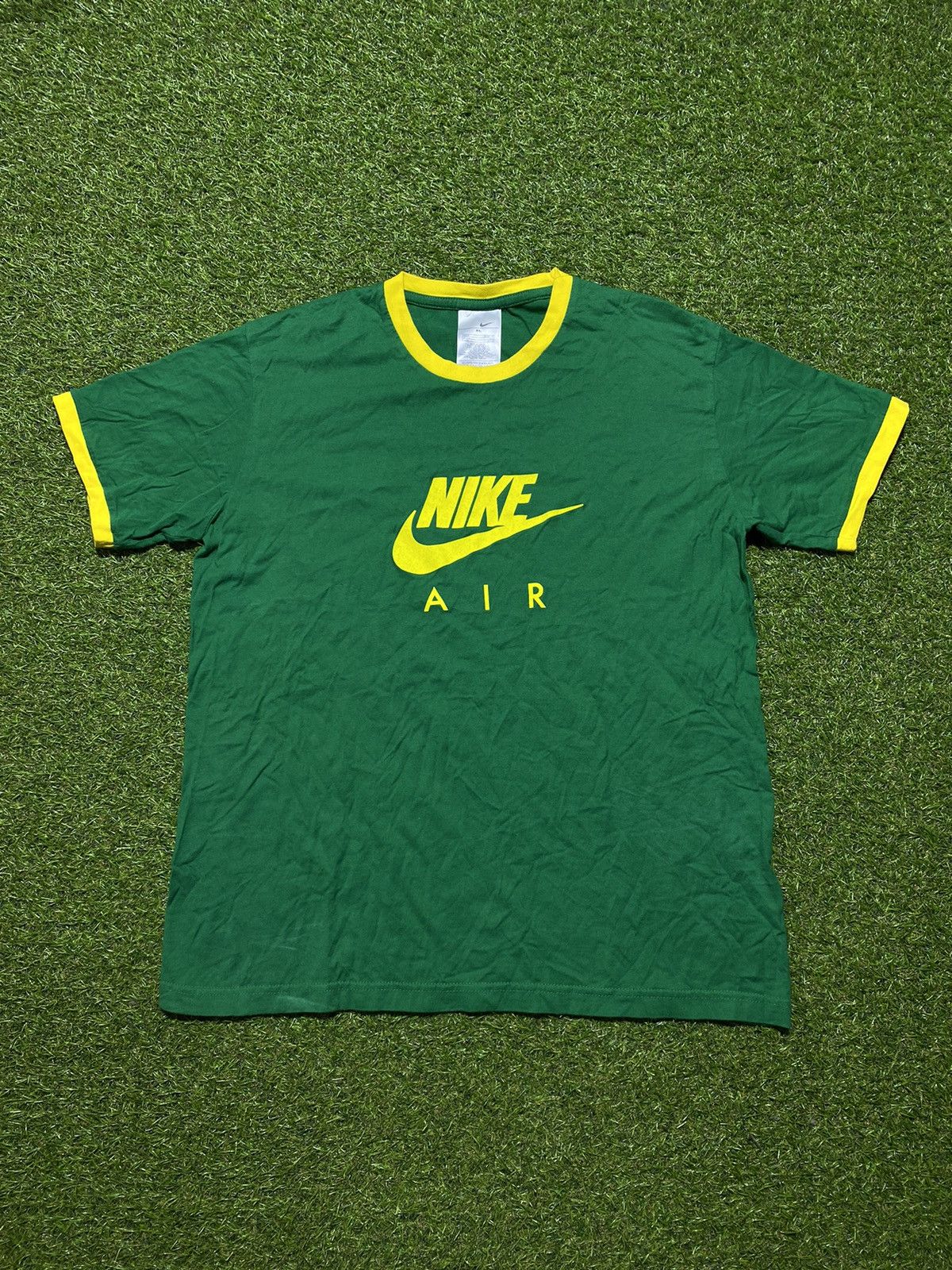 Nike Vintage 90s Nike tee streetwear big logo swoosh size XL Size US XL / EU 56 / 4 - 1 Thumbnail