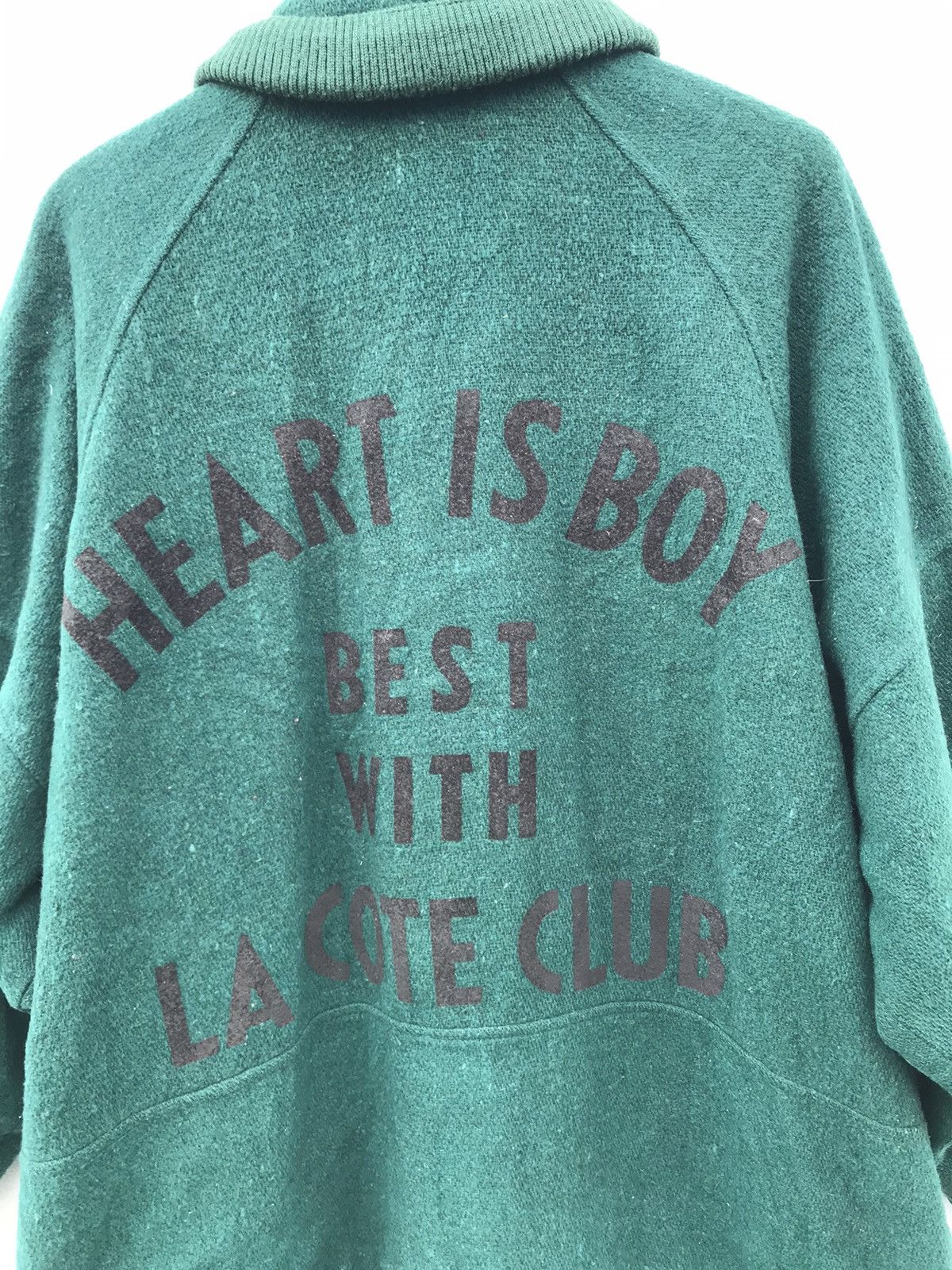 Japanese Brand Move Up Big Logo Wool Varsity Jackets Size US L / EU 52-54 / 3 - 7 Thumbnail