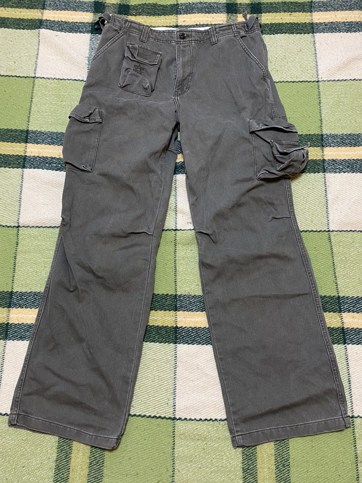 image of Alpha Industries Cargo Pants Military 90's Size 34, Men's