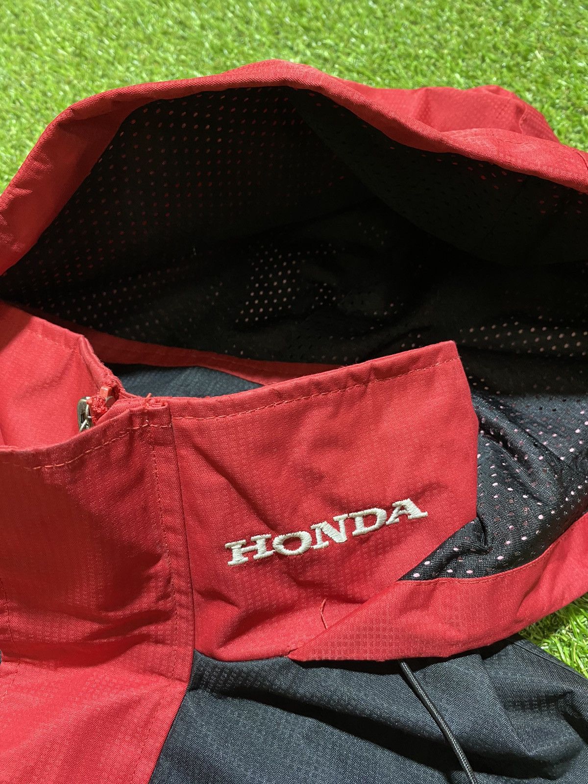 Honda Vintage Y2k Honda Hydrex jacket japanese big logo size L Size US L / EU 52-54 / 3 - 3 Thumbnail