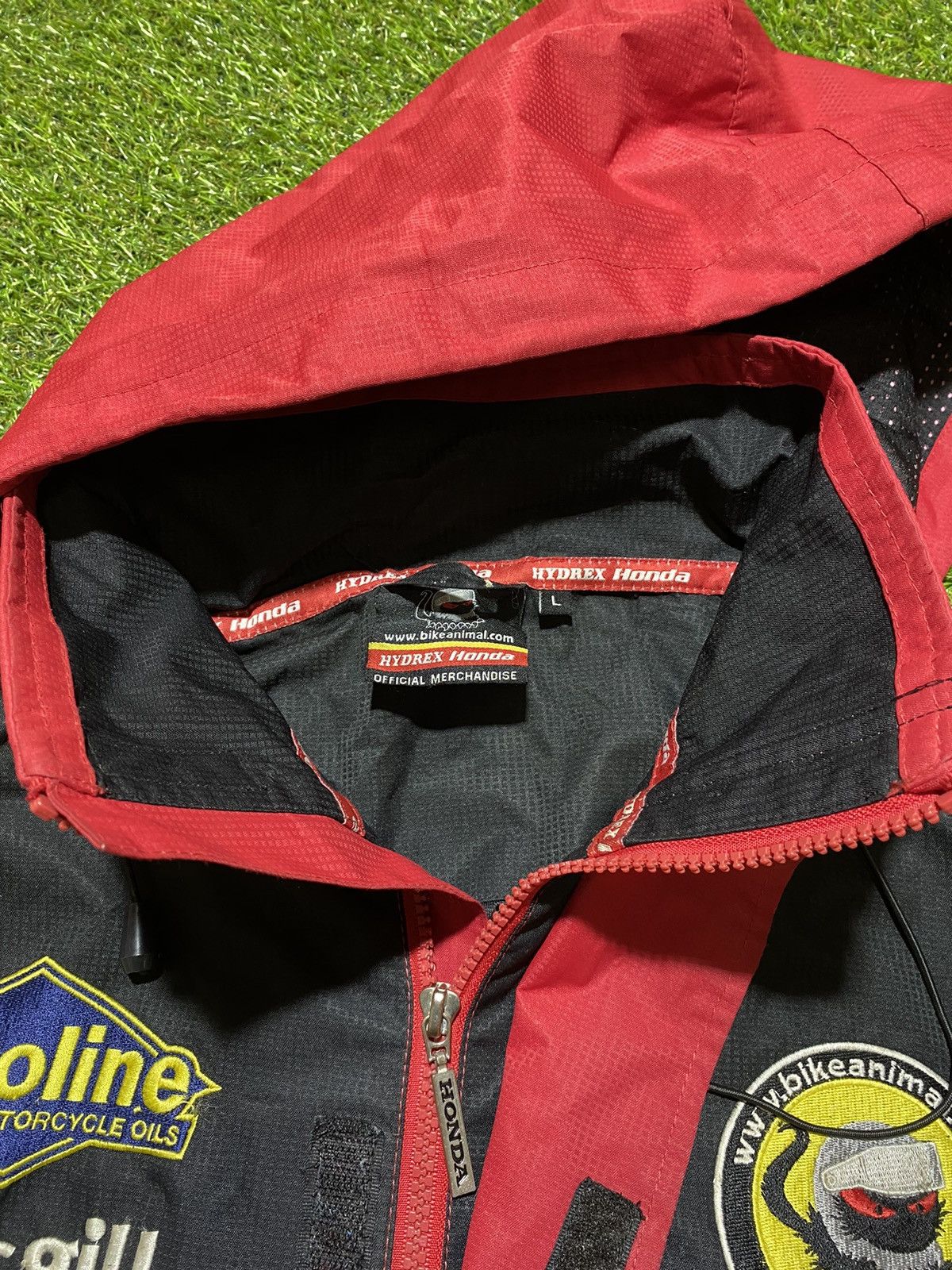 Honda Vintage Y2k Honda Hydrex jacket japanese big logo size L Size US L / EU 52-54 / 3 - 9 Thumbnail