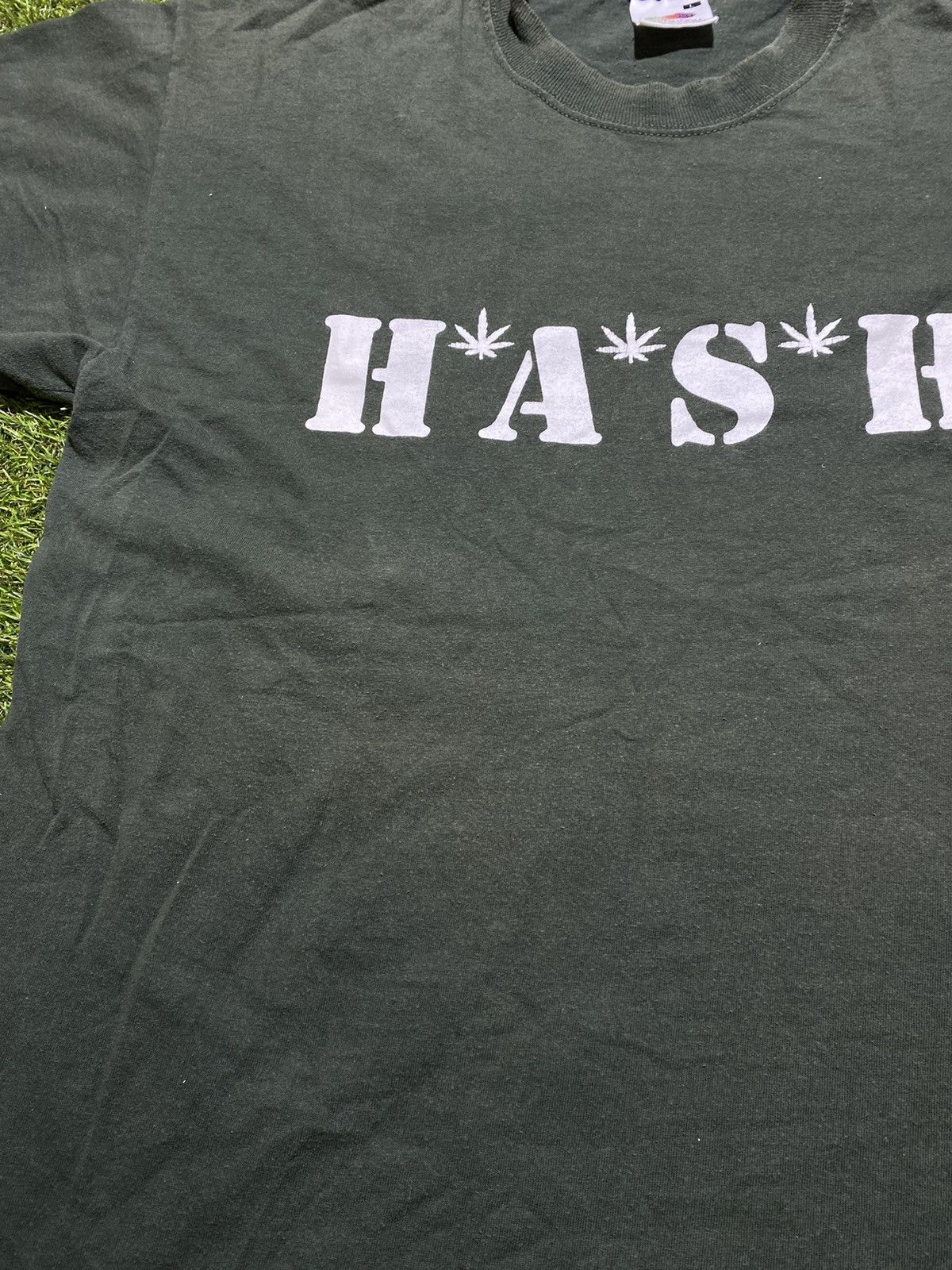 Vintage Vintage Y2k Hash tee streetwear weed 420 style size L Size US L / EU 52-54 / 3 - 2 Thumbnail