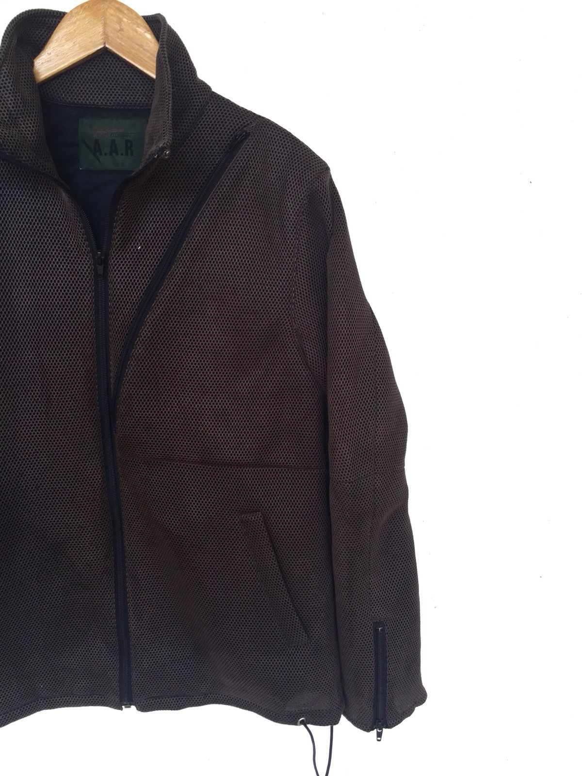 Yohji Yamamoto Yohji Yamamoto Mesh Unusual Zip Parachute Jacket Size US M / EU 48-50 / 2 - 3 Thumbnail