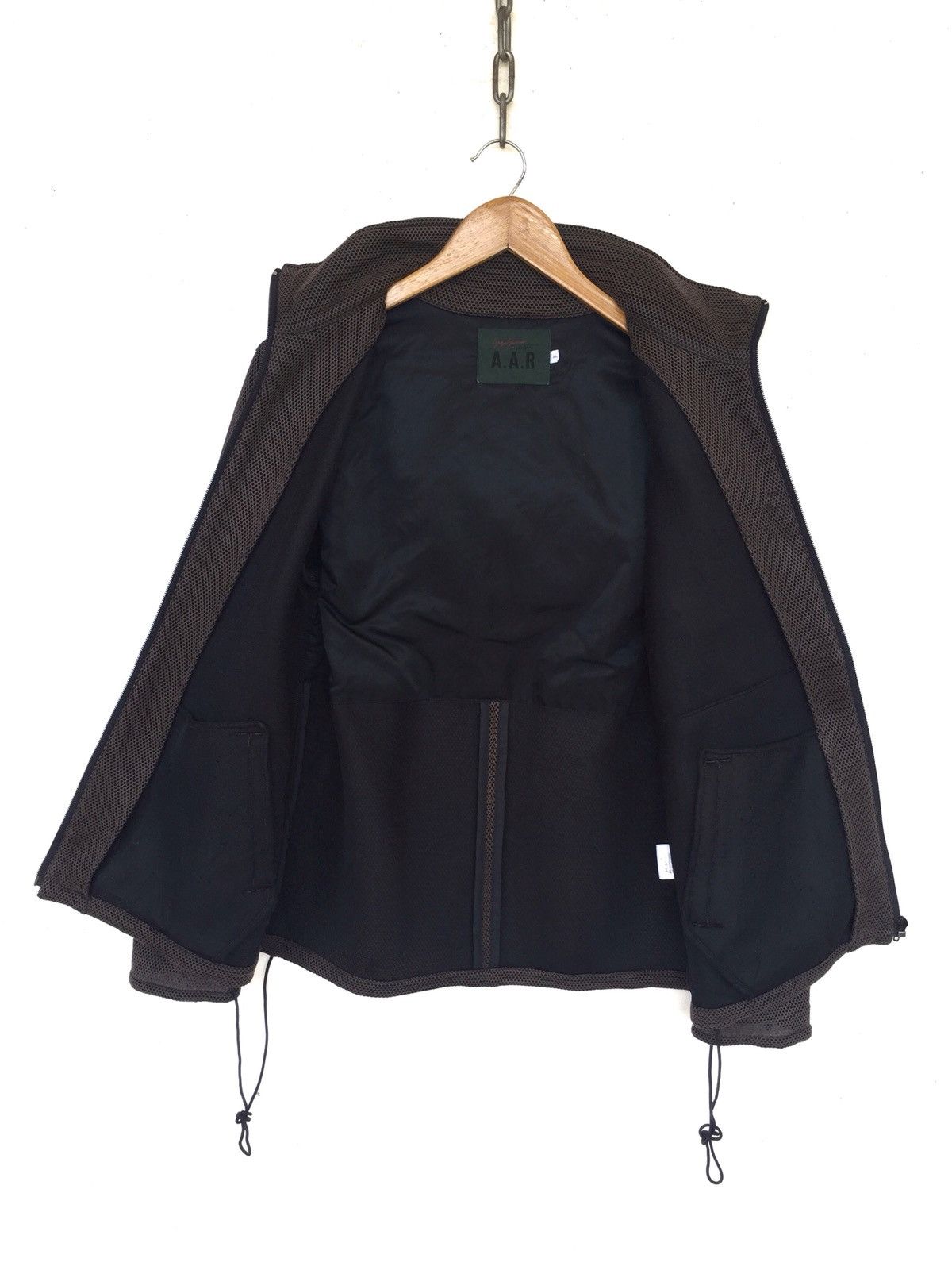 Yohji Yamamoto Yohji Yamamoto Mesh Unusual Zip Parachute Jacket Size US M / EU 48-50 / 2 - 8 Thumbnail
