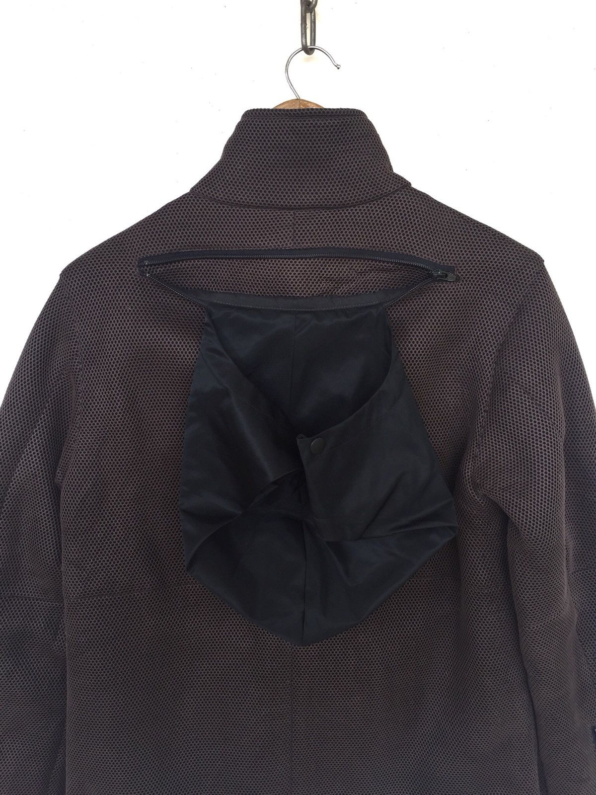 Yohji Yamamoto Yohji Yamamoto Mesh Unusual Zip Parachute Jacket Size US M / EU 48-50 / 2 - 7 Thumbnail