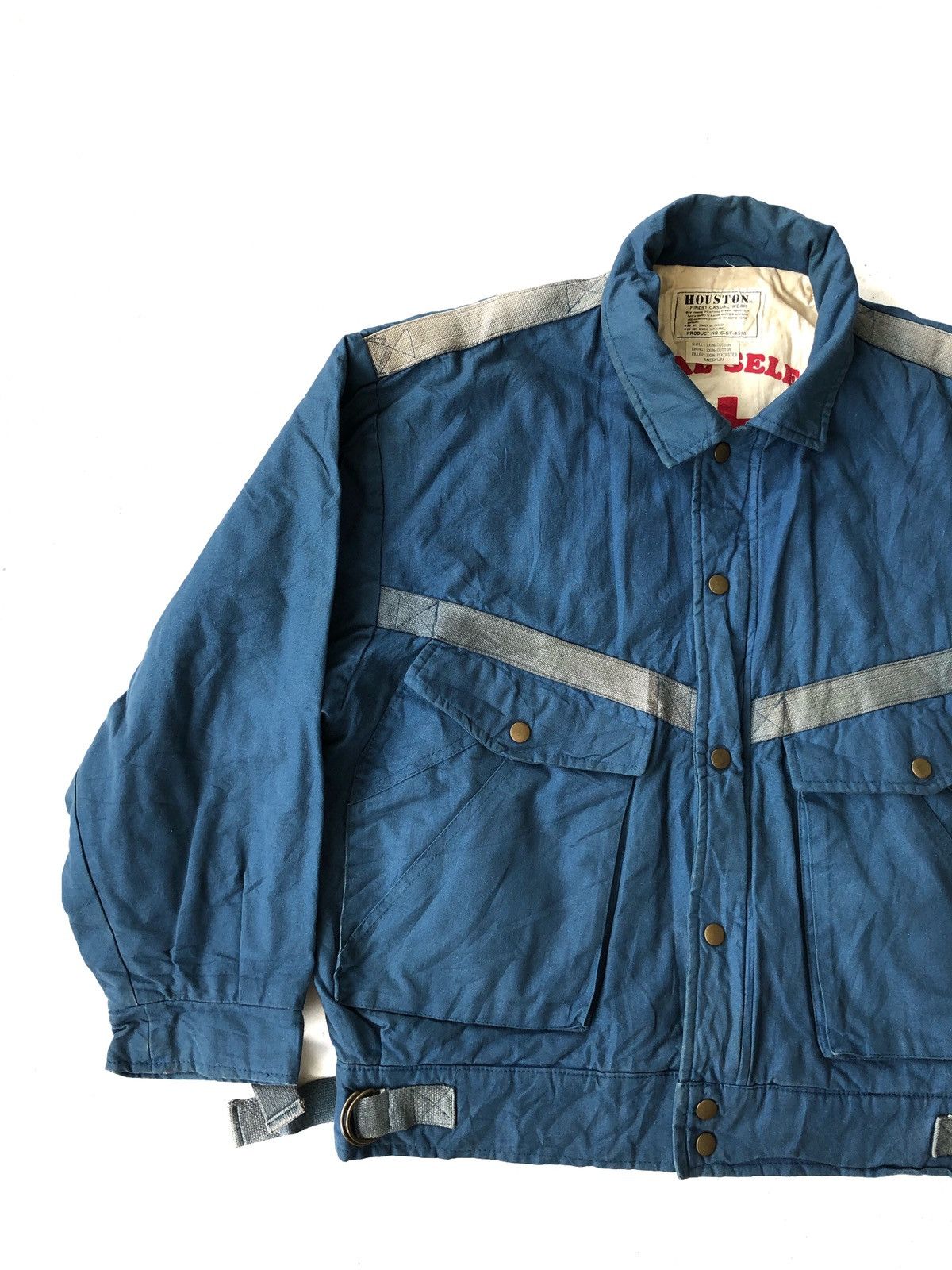 Buzz Rickson's Houston 🇯🇵 "Calrose Rice" CWU-45/P Bomber Jacket Size US M / EU 48-50 / 2 - 7 Thumbnail