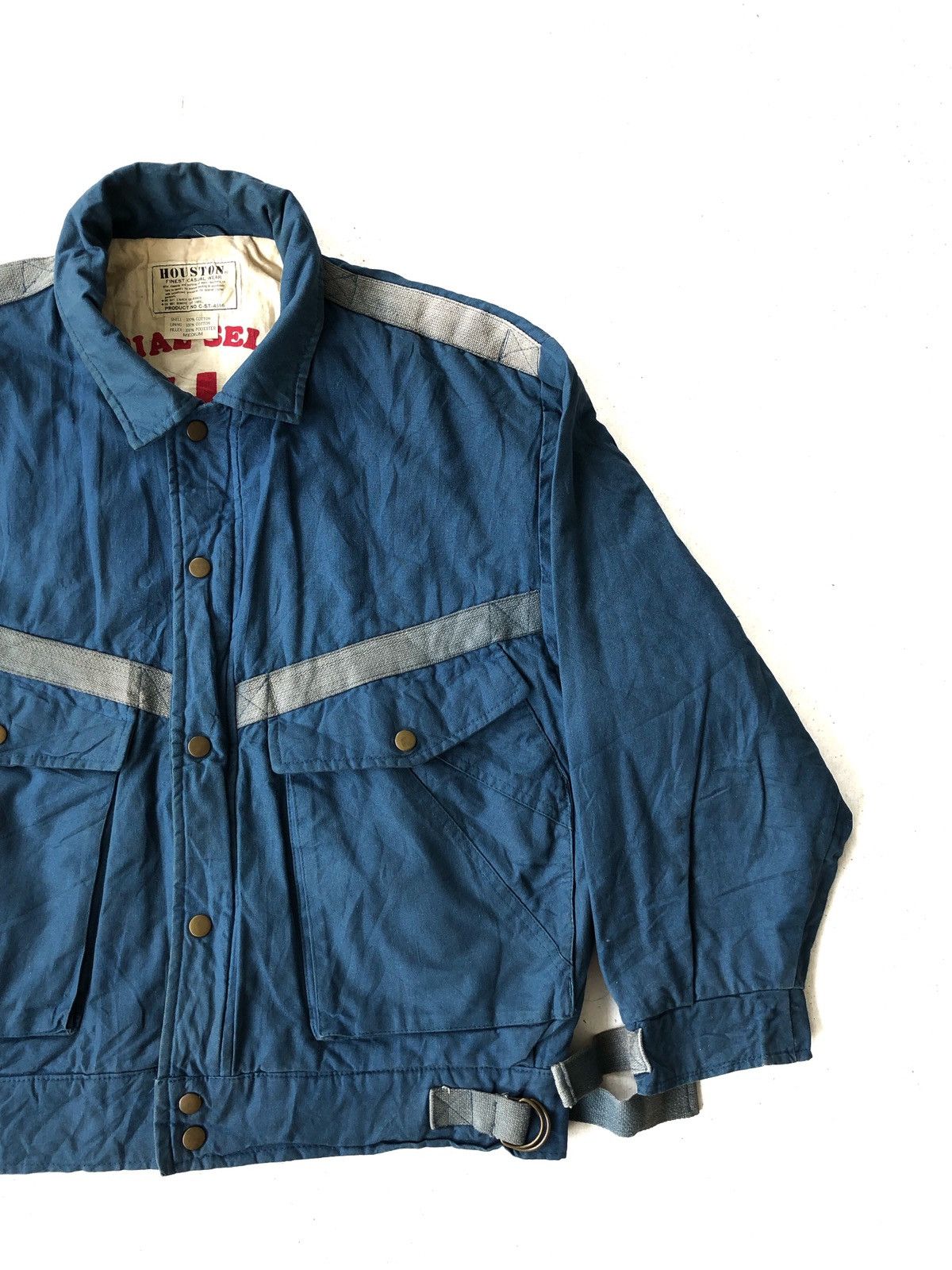 Buzz Rickson's Houston 🇯🇵 "Calrose Rice" CWU-45/P Bomber Jacket Size US M / EU 48-50 / 2 - 6 Thumbnail