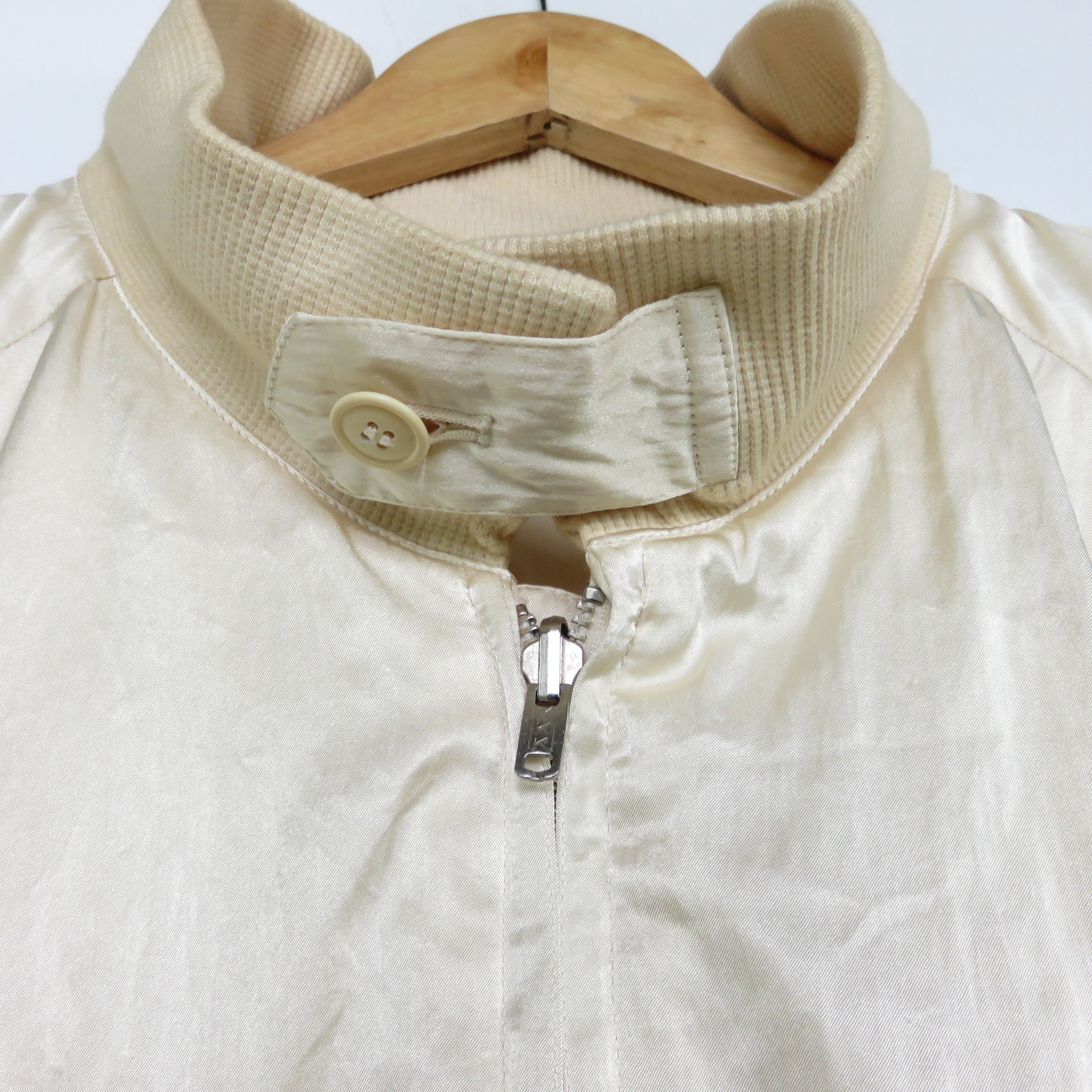 Issey Miyake × Vintage Issey Miyake IS 1980s Reversible Silk Bomber Jacket Size US L / EU 52-54 / 3 - 7 Thumbnail