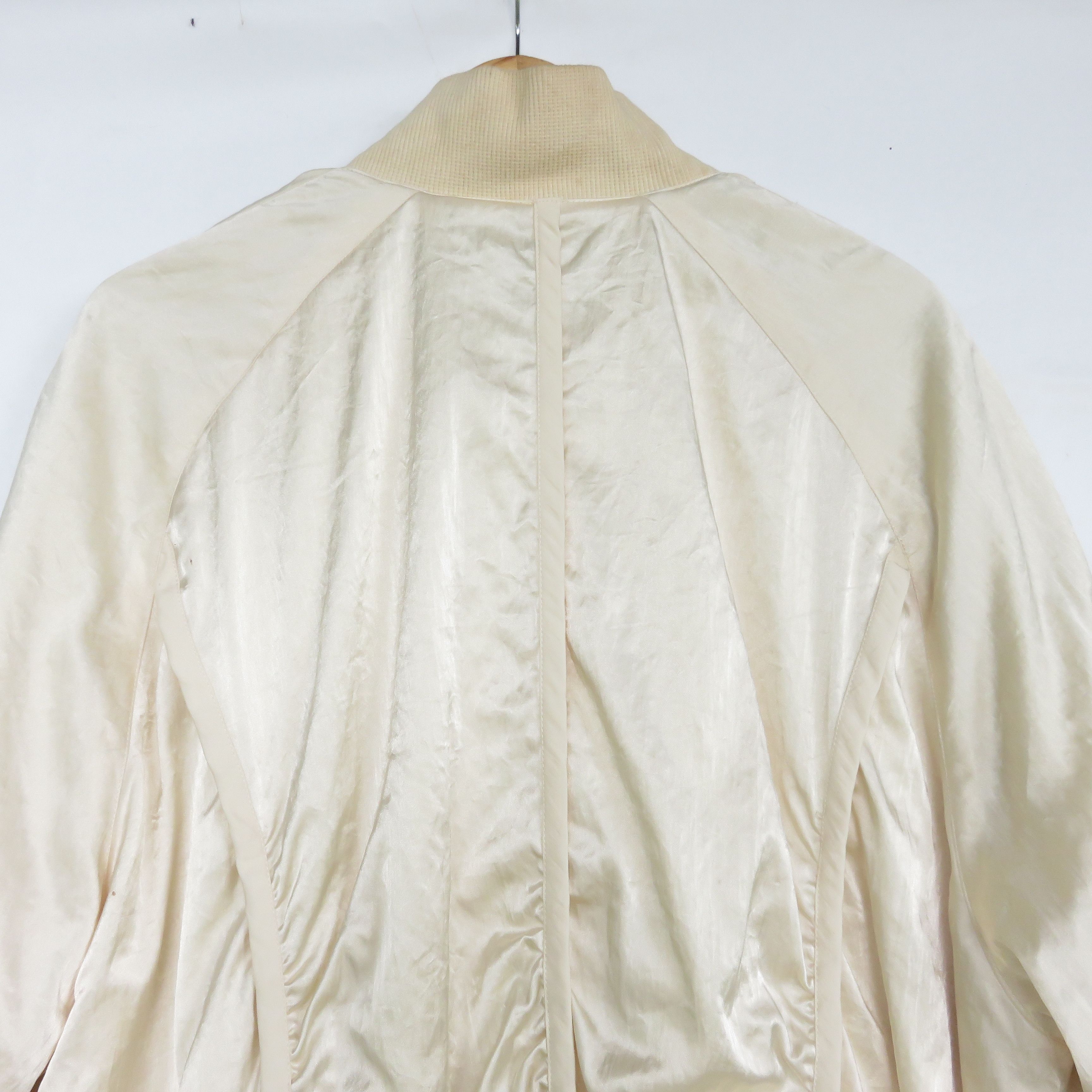 Issey Miyake × Vintage Issey Miyake IS 1980s Reversible Silk Bomber Jacket Size US L / EU 52-54 / 3 - 13 Thumbnail