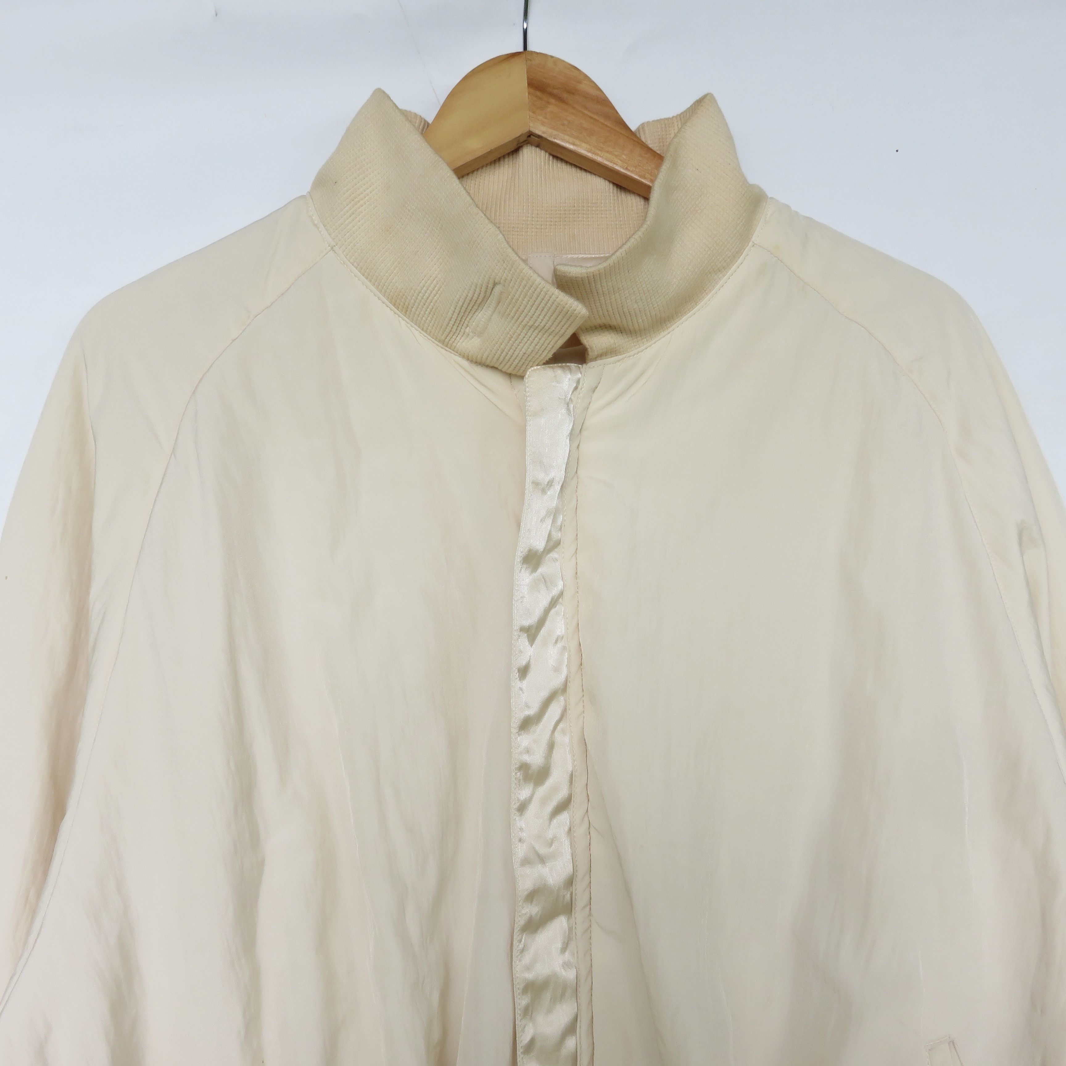 Issey Miyake × Vintage Issey Miyake IS 1980s Reversible Silk Bomber Jacket Size US L / EU 52-54 / 3 - 12 Thumbnail