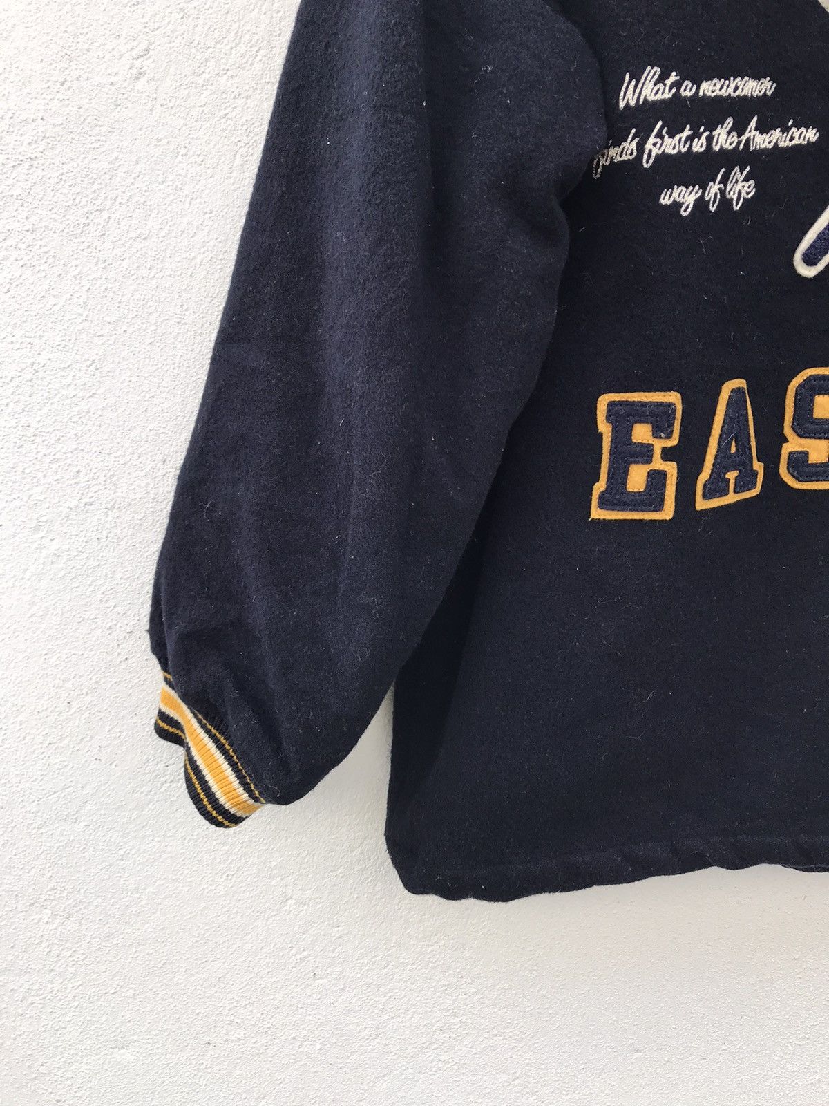 Japanese Brand East Boy Big Logo Wool Varsity Jacket Size US S / EU 44-46 / 1 - 8 Thumbnail