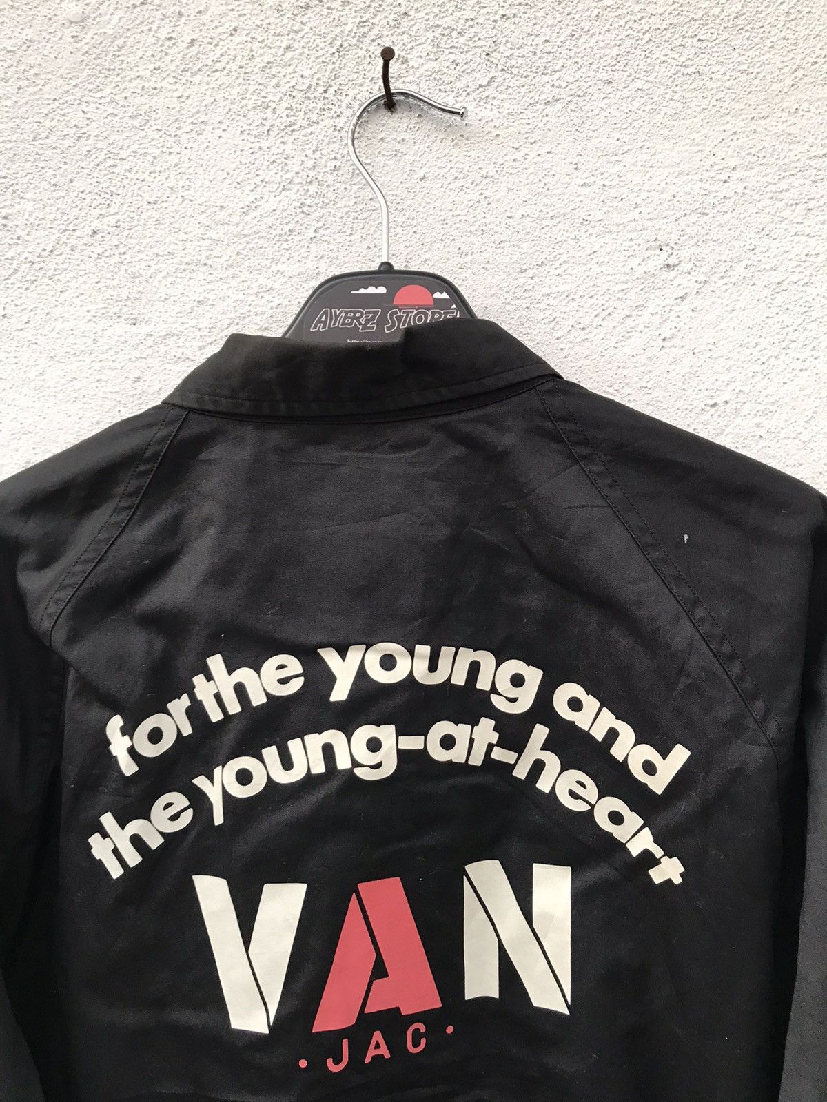Japanese Brand Made in Japan Vintage Van Jac Big Iconic Logo Jacket Size US M / EU 48-50 / 2 - 10 Thumbnail
